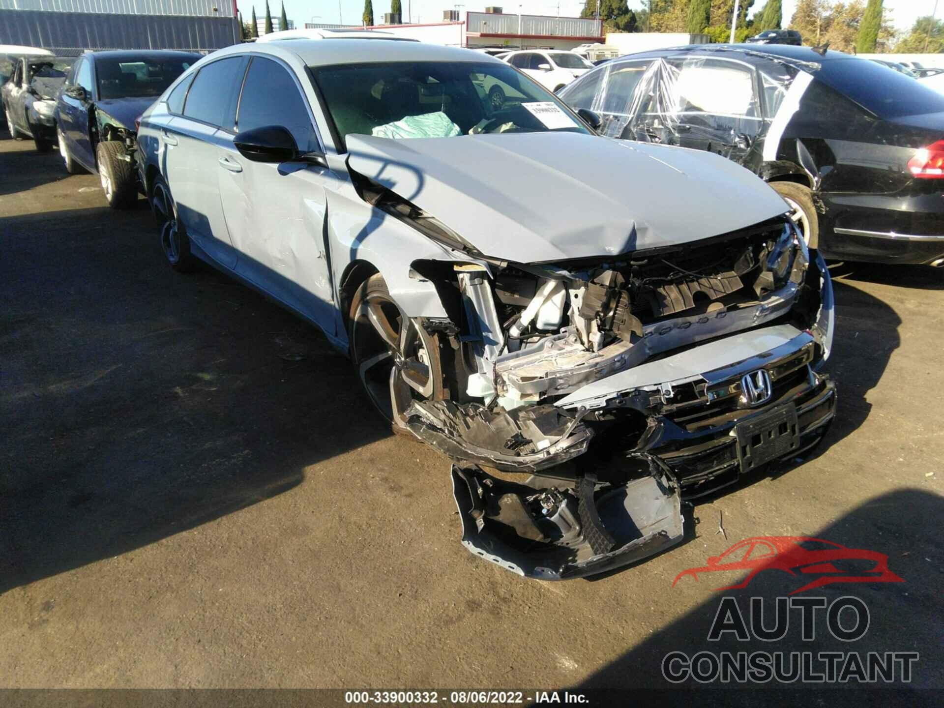 HONDA ACCORD SEDAN 2021 - 1HGCV1F31MA107663