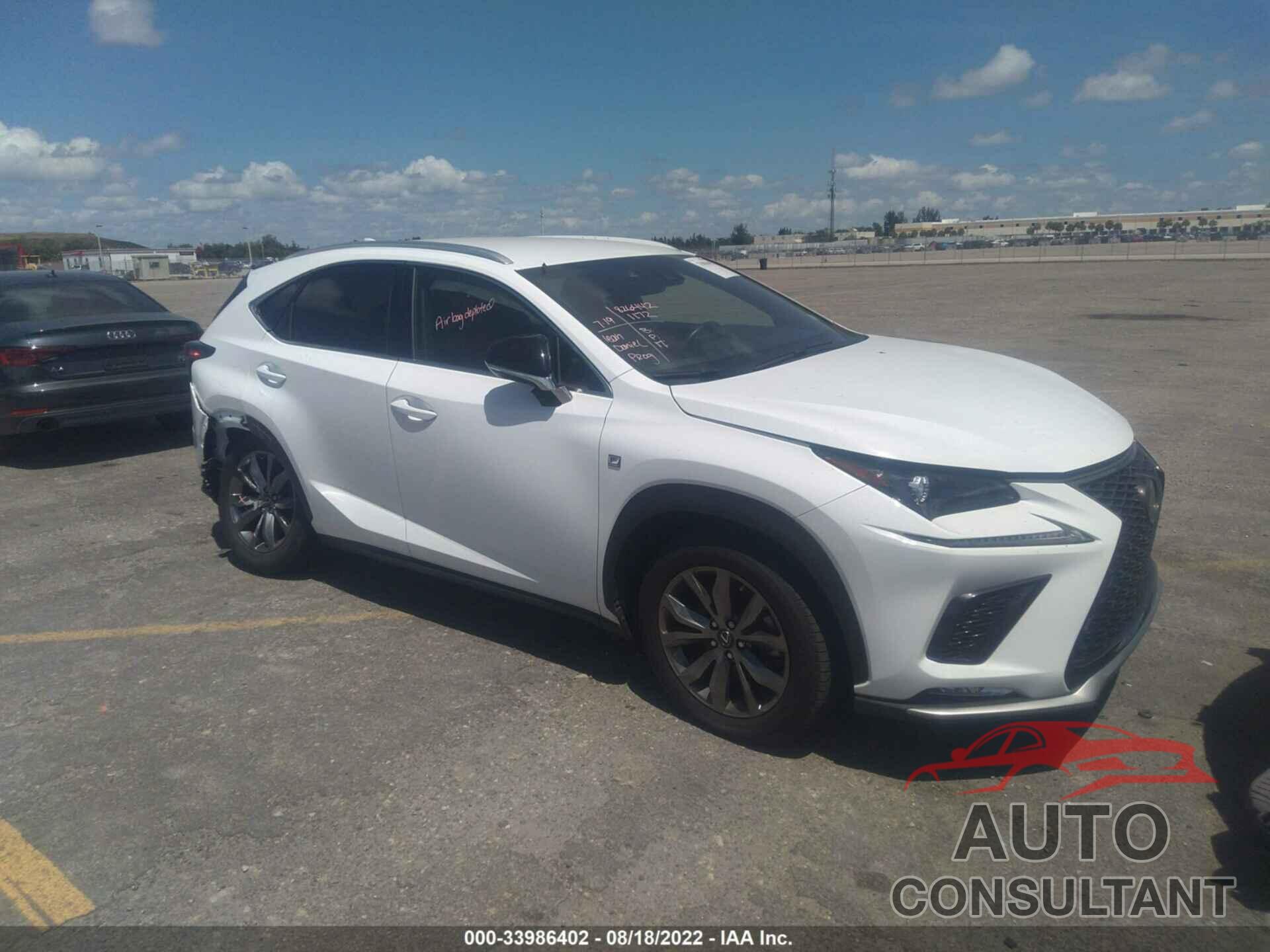 LEXUS NX 2021 - JTJSARBZ4M5022305