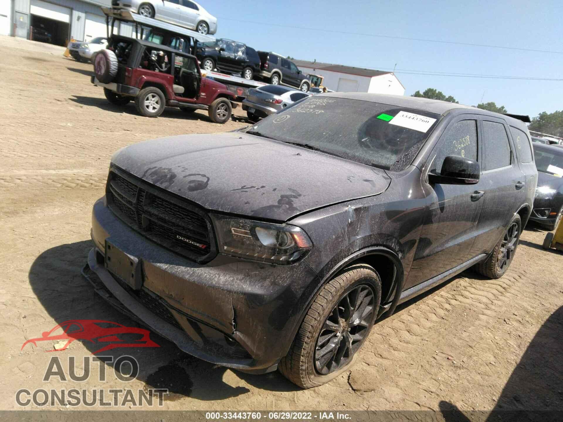 DODGE DURANGO 2016 - 1C4SDJCTXGC362578