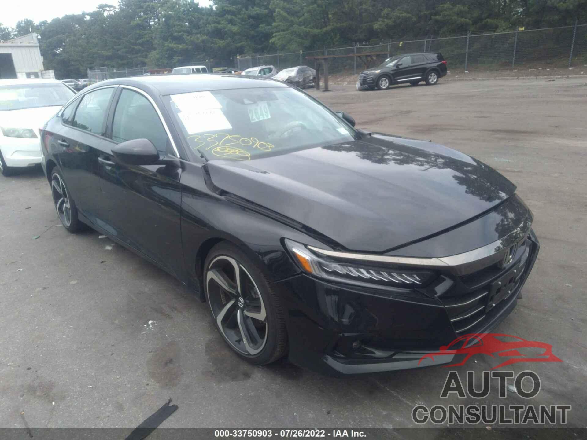 HONDA ACCORD SEDAN 2021 - 1HGCV1F47MA118997