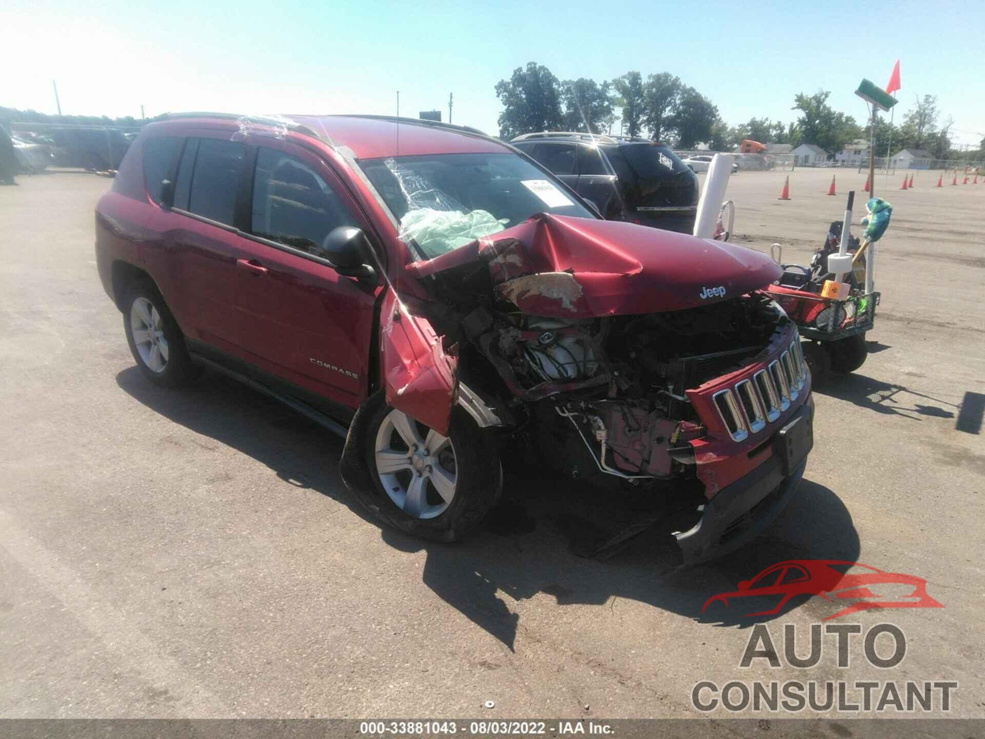 JEEP COMPASS 2016 - 1C4NJDBBXGD550057