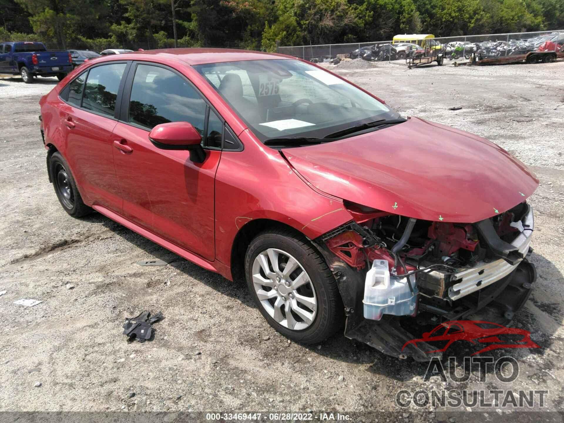 TOYOTA COROLLA 2021 - 5YFEPMAE7MP187137