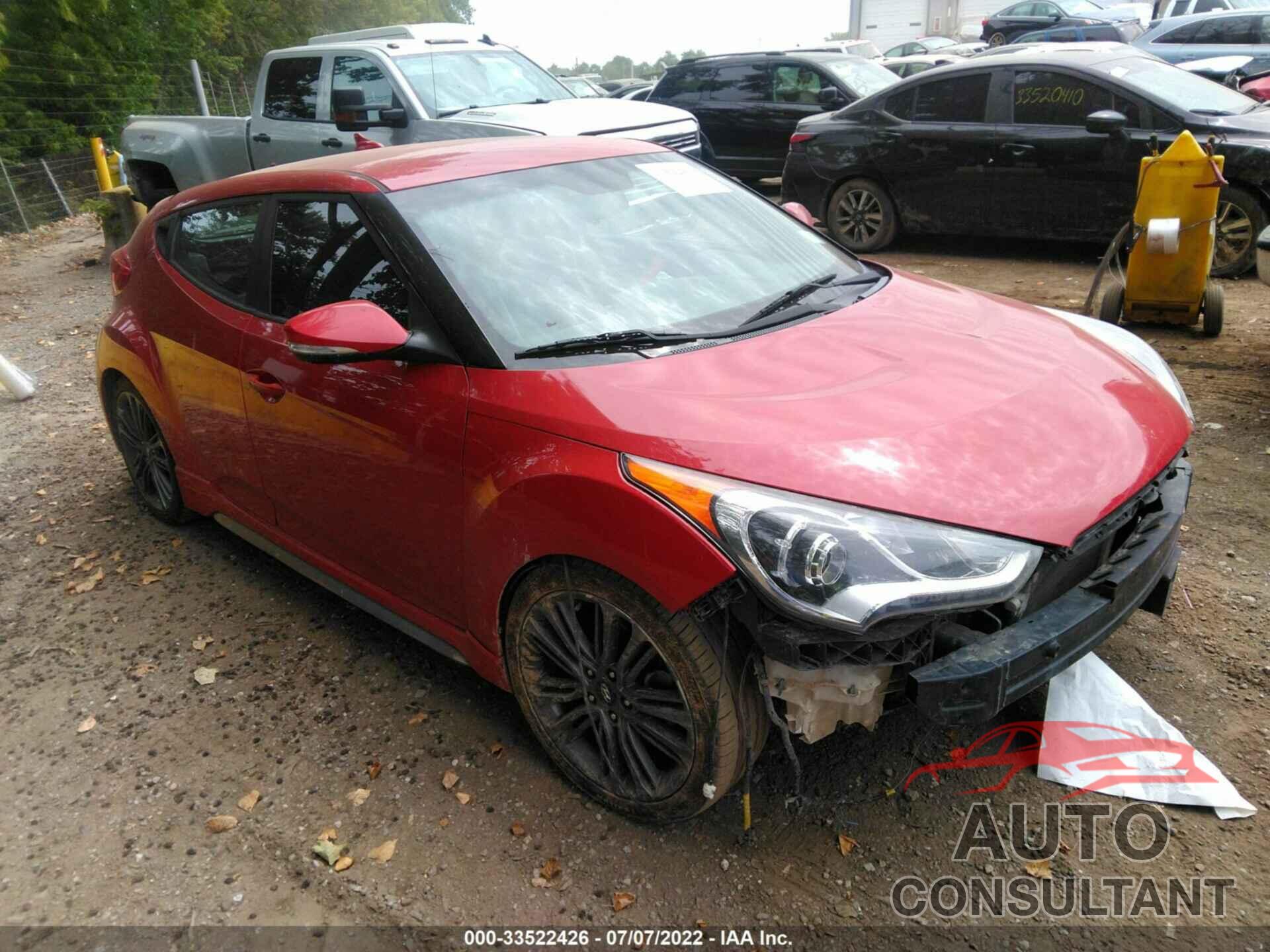 HYUNDAI VELOSTER 2016 - KMHTC6AE5GU296794