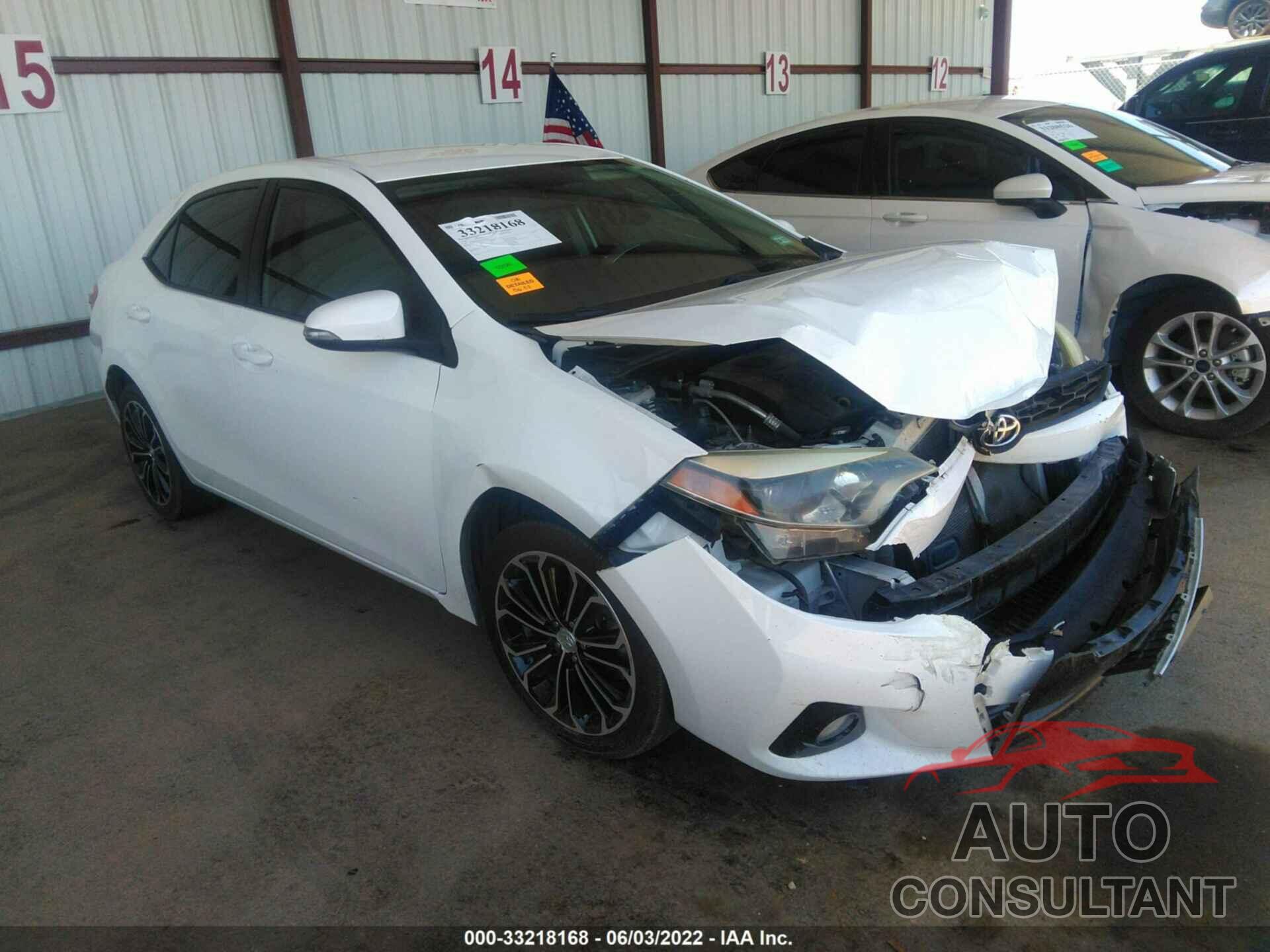 TOYOTA COROLLA 2016 - 5YFBURHEXGP366341