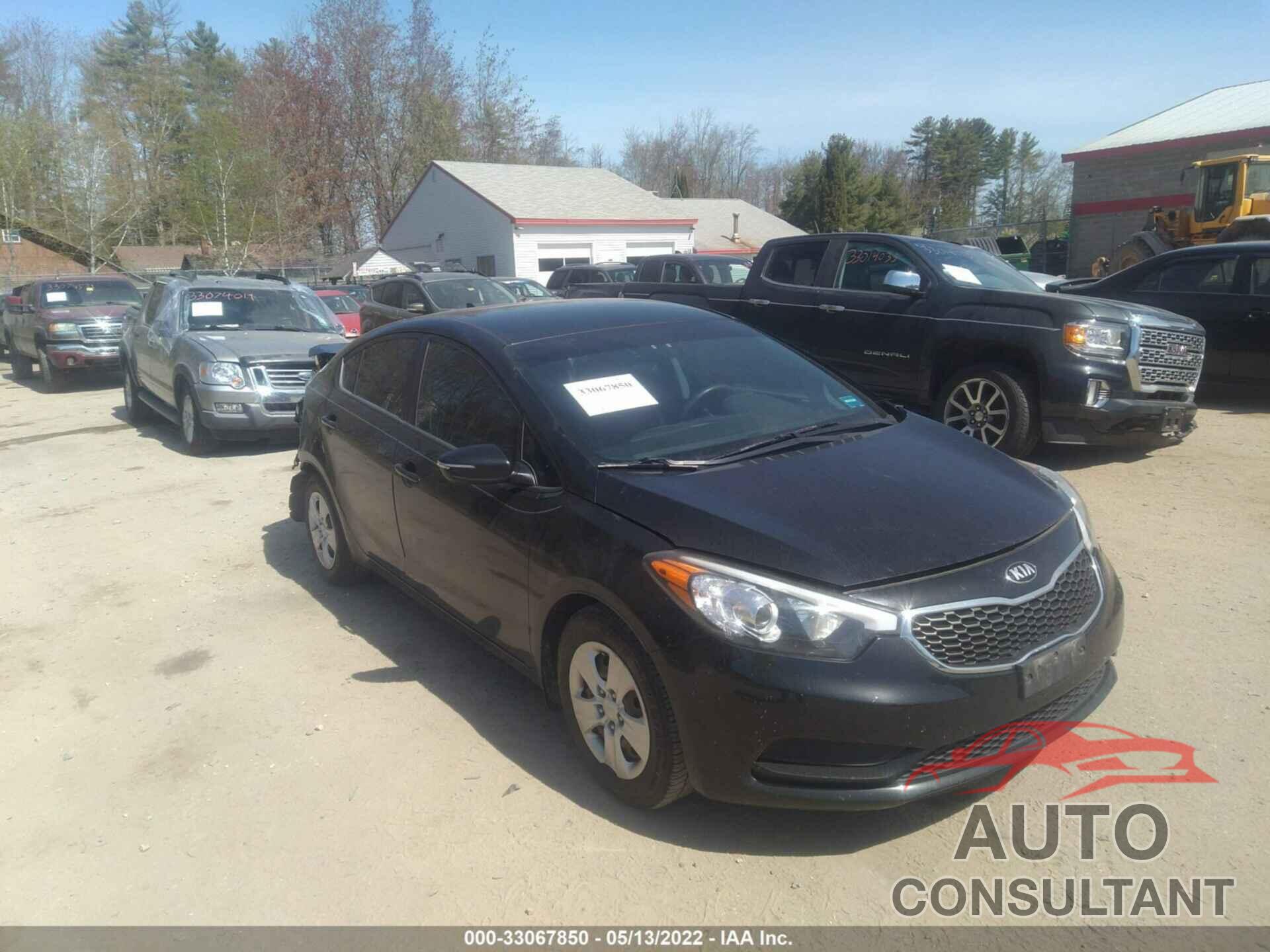 KIA FORTE 2016 - KNAFX4A67G5538771