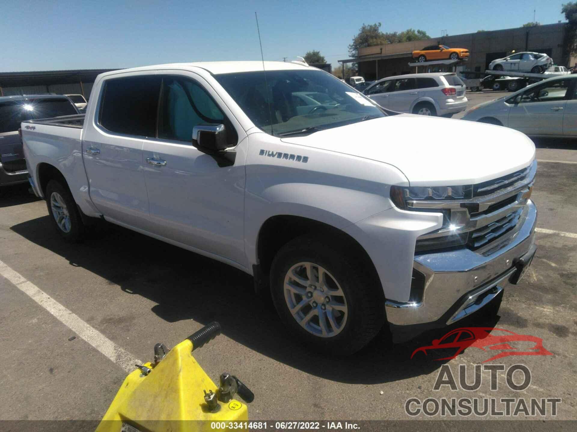 CHEVROLET SILVERADO 1500 2019 - 1GCUYGED7KZ167470