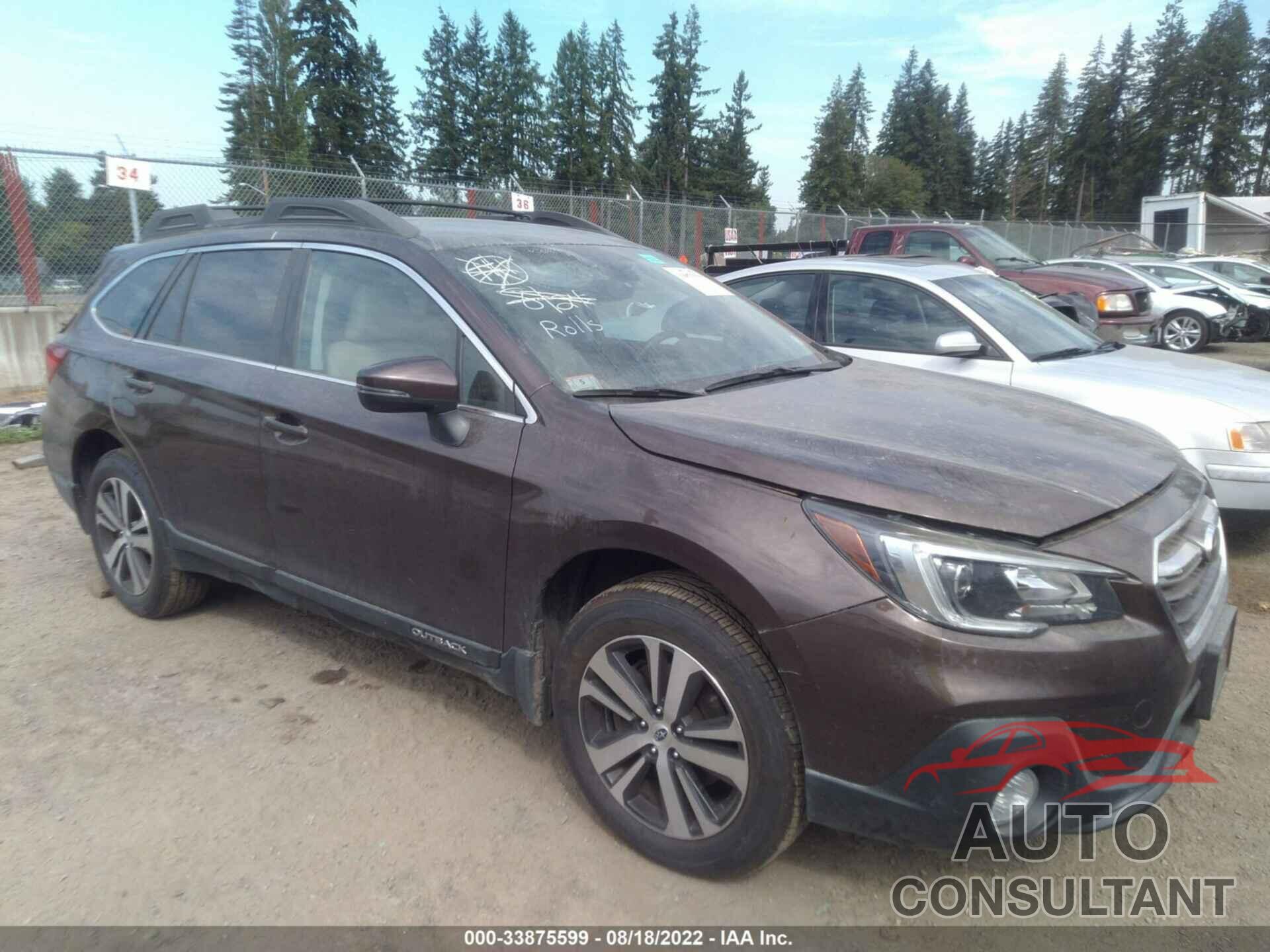 SUBARU OUTBACK 2019 - 4S4BSAJC6K3311253