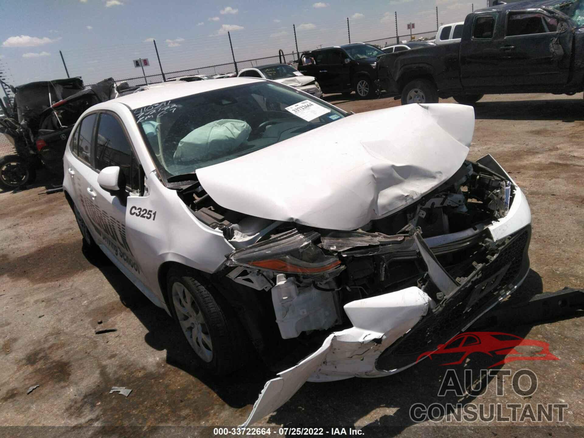 TOYOTA COROLLA 2022 - 5YFEPMAE7NP295601