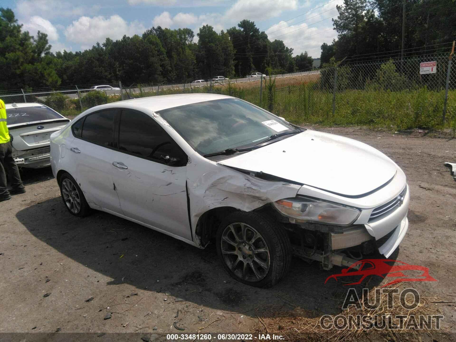 DODGE DART 2016 - 1C3CDFFA1GD817912