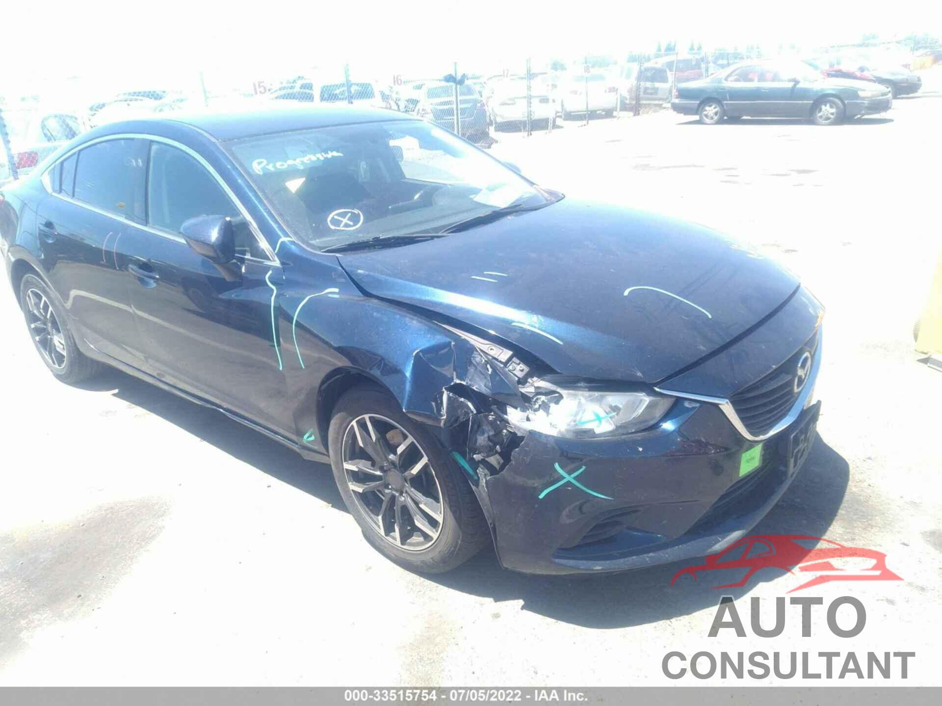 MAZDA MAZDA6 2016 - JM1GJ1U55G1452182