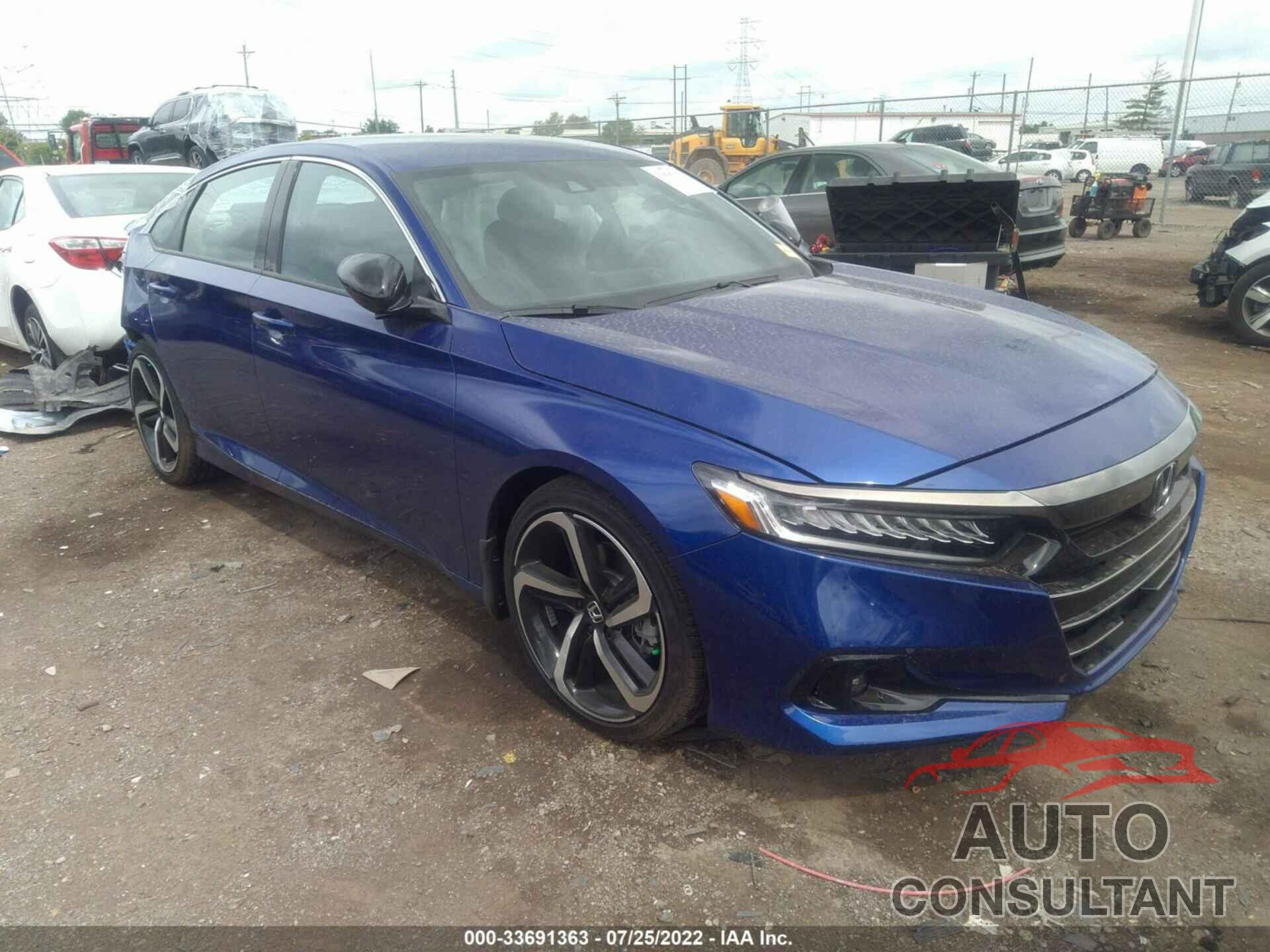 HONDA ACCORD SEDAN 2022 - 1HGCV1F39NA062215