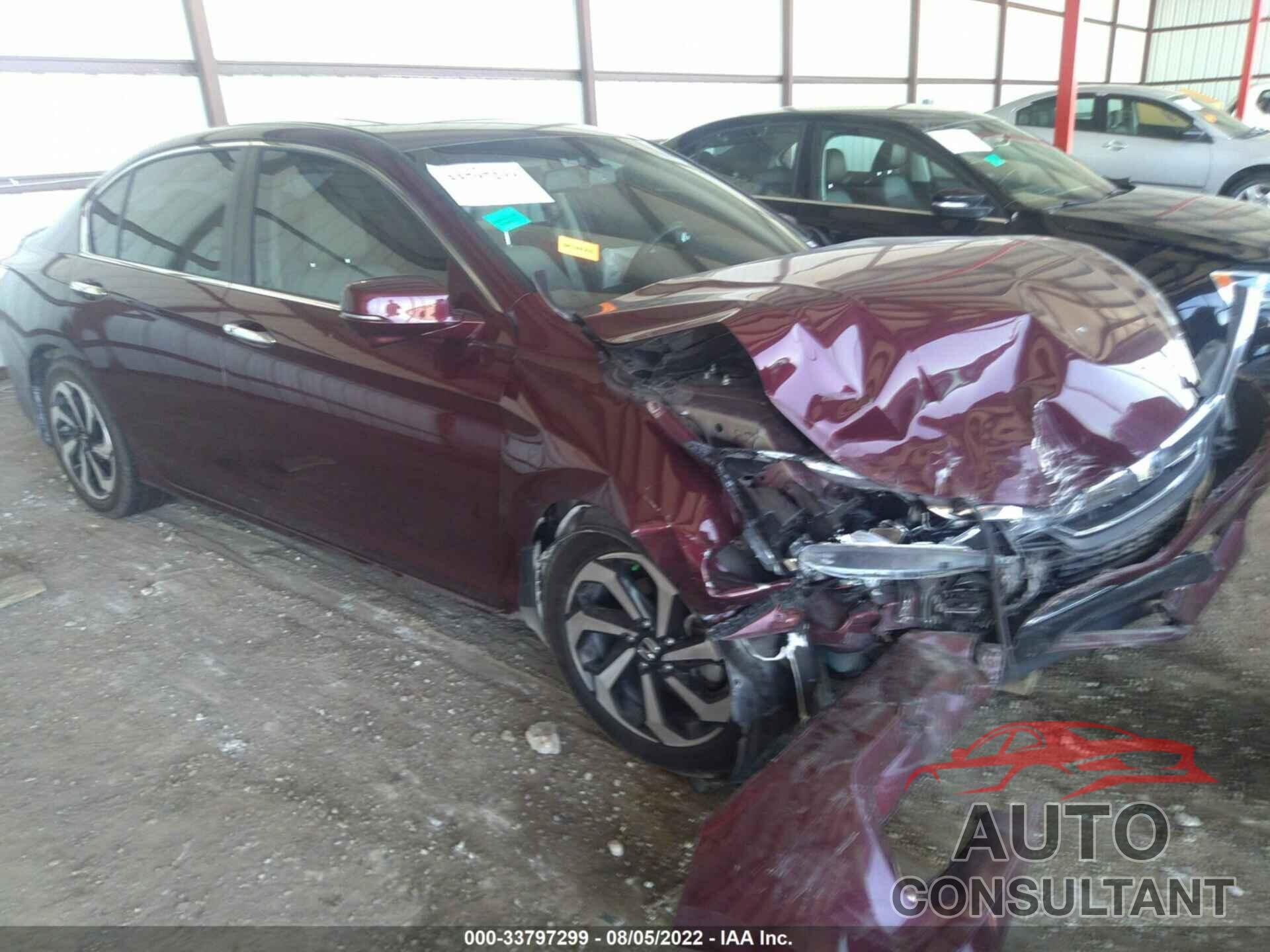 HONDA ACCORD SEDAN 2016 - 1HGCR2F81GA060161