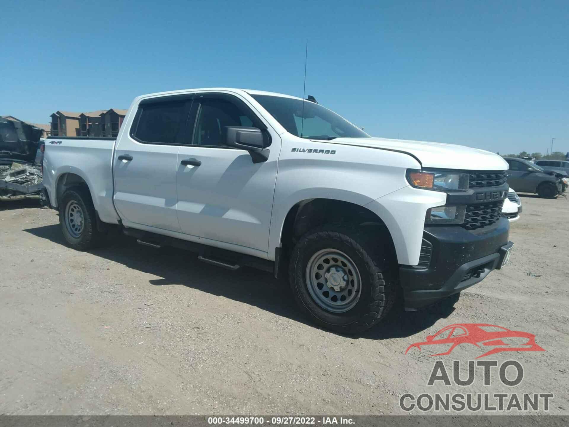 CHEVROLET SILVERADO 1500 2019 - 1GCUYAEF7KZ218206