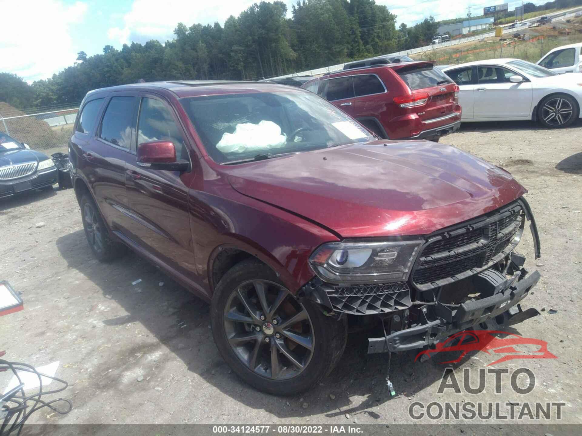 DODGE DURANGO 2018 - 1C4RDJDG6JC254000