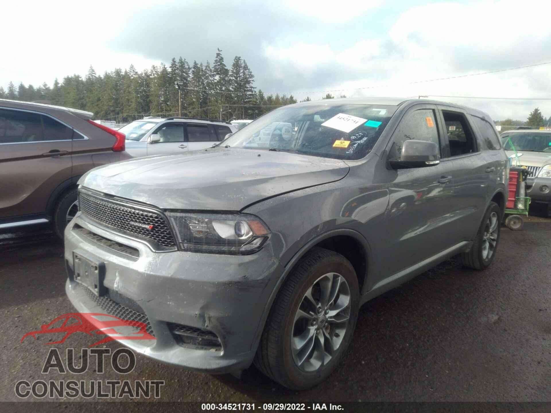 DODGE DURANGO 2020 - 1C4RDJDG4LC125112