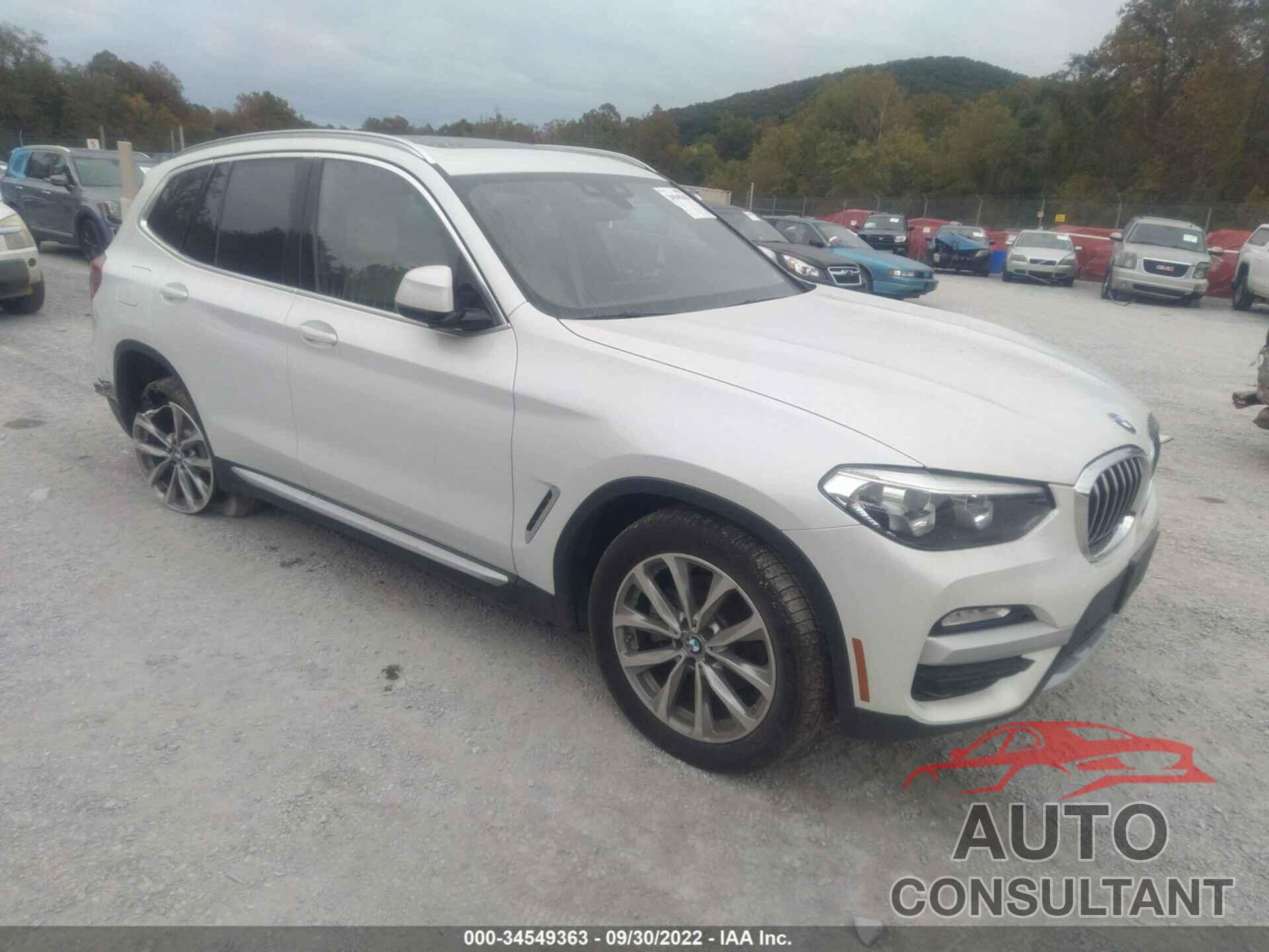 BMW X3 2019 - 5UXTR9C52KLP91520