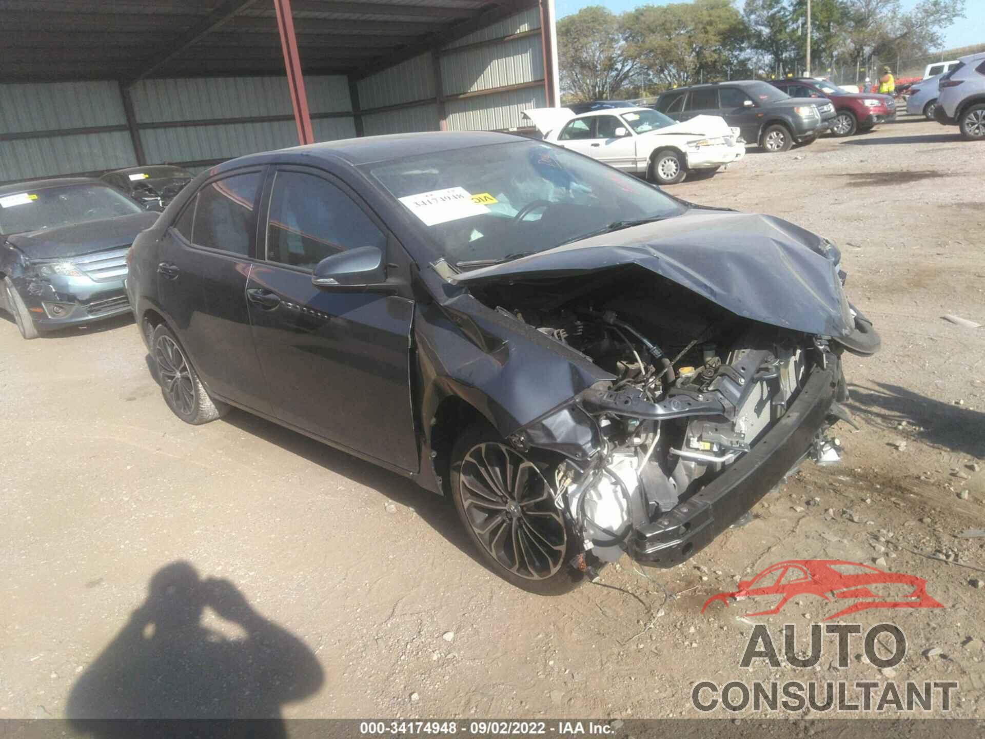 TOYOTA COROLLA 2016 - 5YFBURHE0GP559694