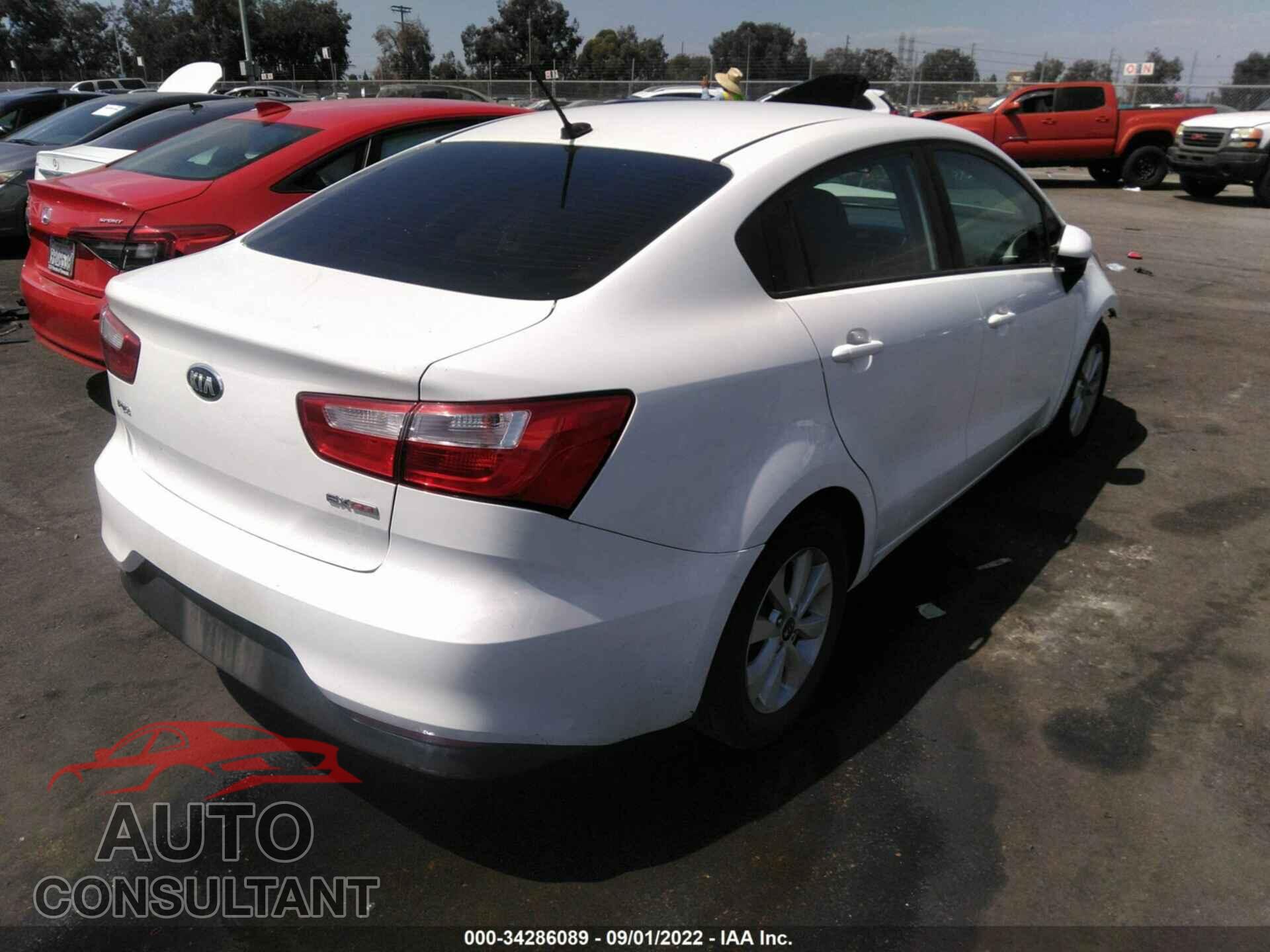 KIA RIO 2016 - KNADN4A35G6676466