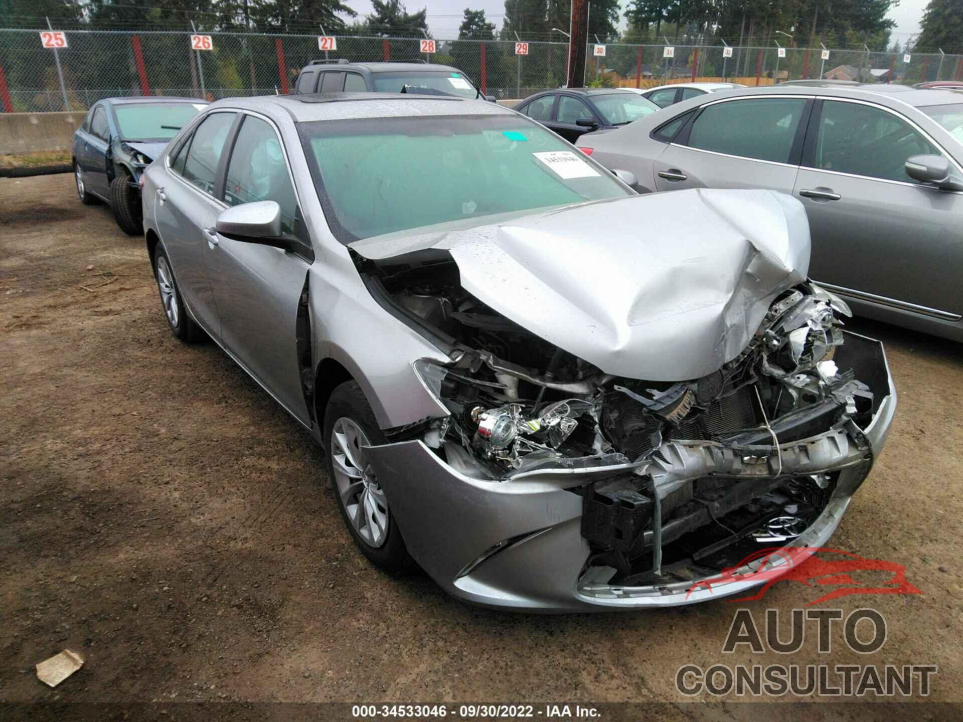 TOYOTA CAMRY 2016 - 4T1BF1FK8GU240093