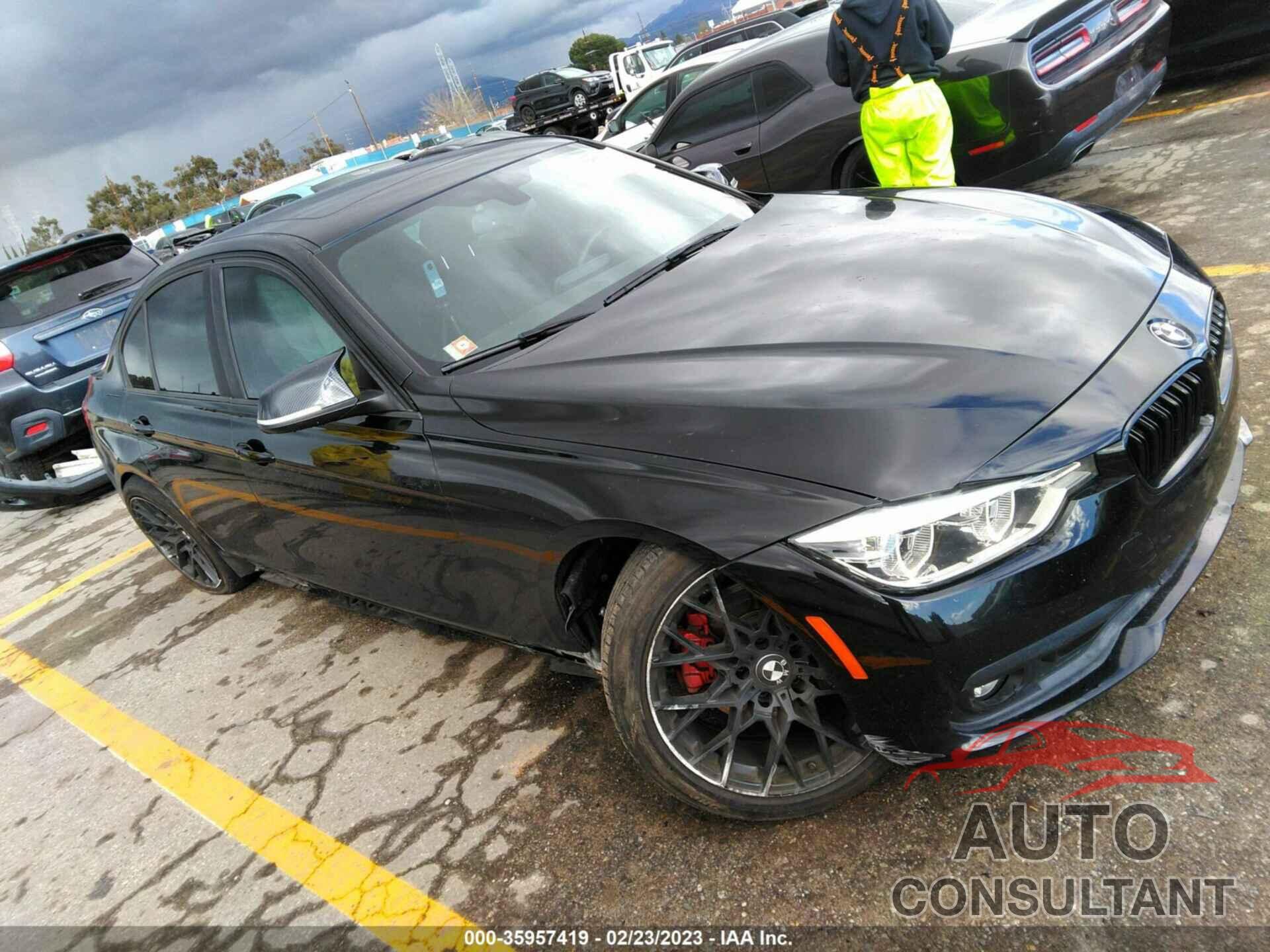 BMW 3 SERIES 2018 - WBA8E1G58JNU88871