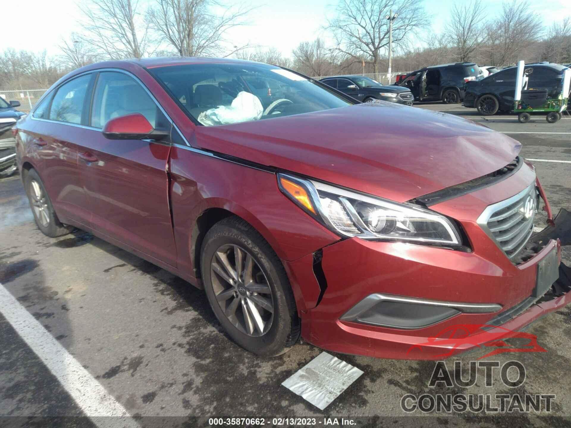 HYUNDAI SONATA 2016 - 5NPE24AF5GH265407
