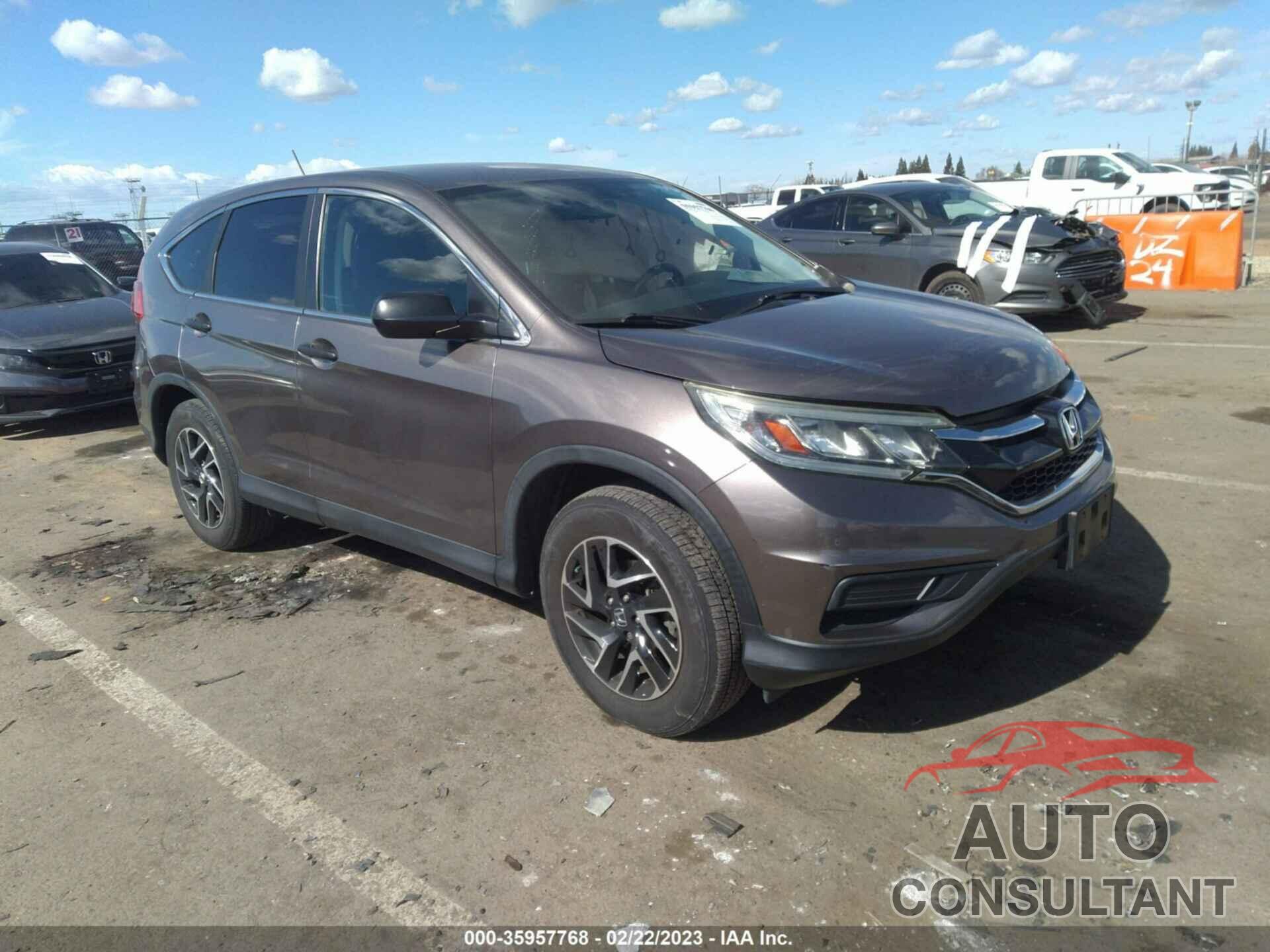 HONDA CR-V 2016 - 5J6RM4H49GL030448