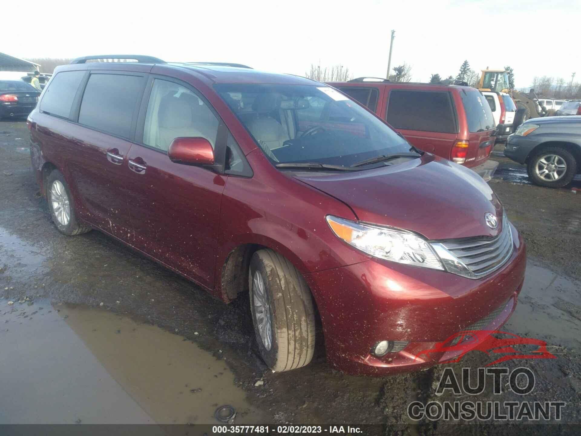 TOYOTA SIENNA 2016 - 5TDYK3DC6GS728027