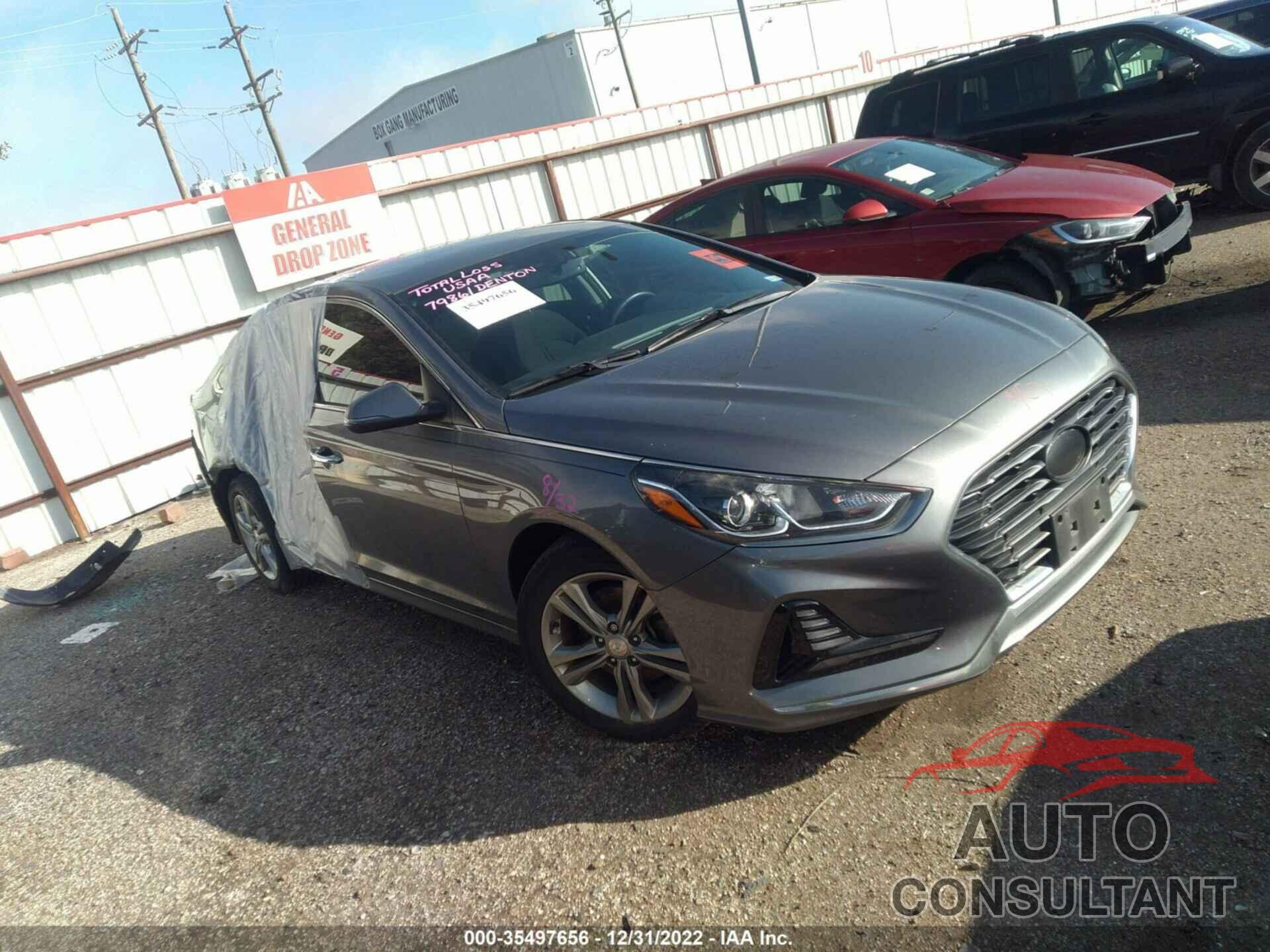HYUNDAI SONATA 2018 - 5NPE34AF3JH627075