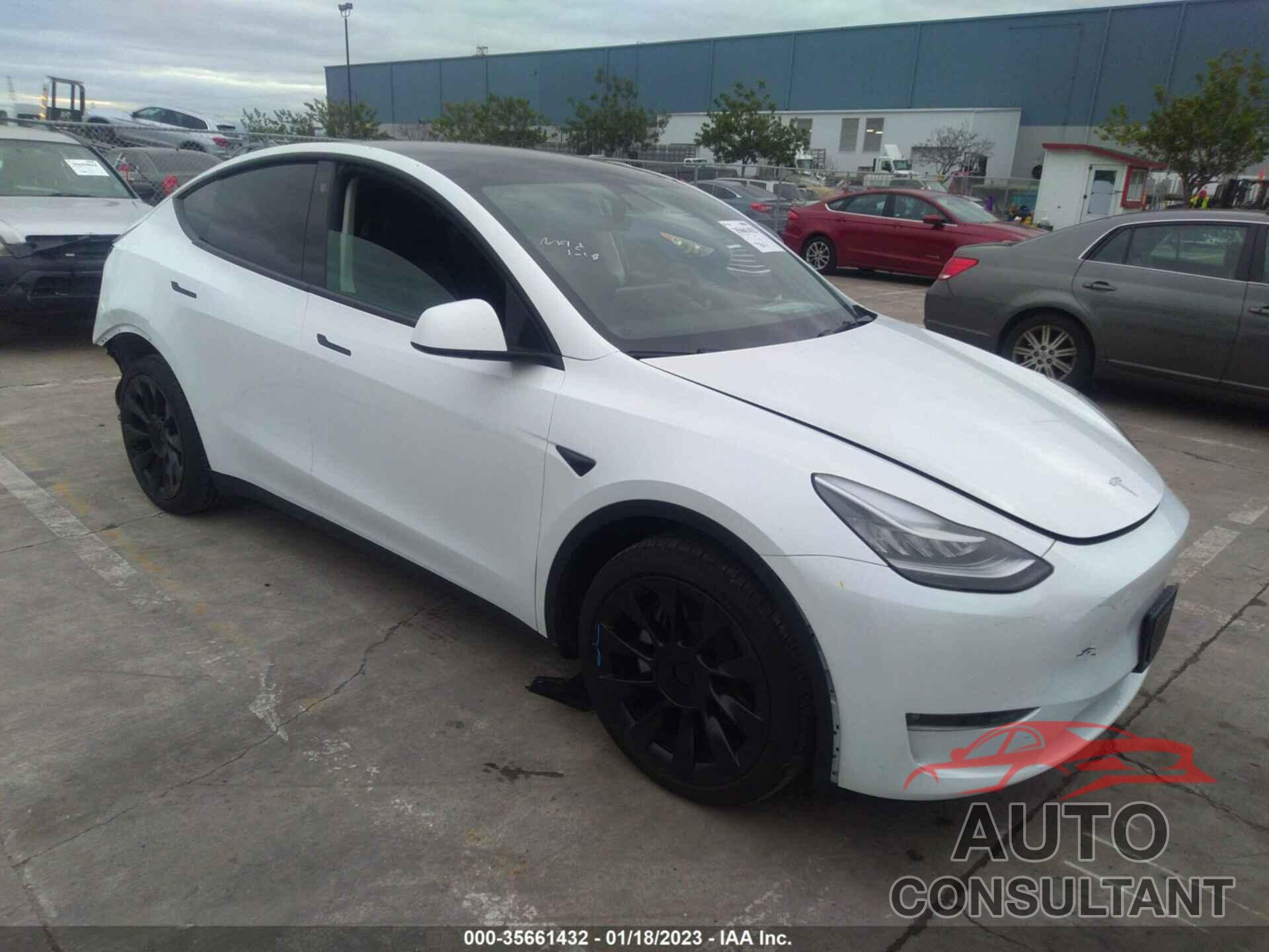 TESLA MODEL Y 2021 - 5YJYGDEE0MF213757