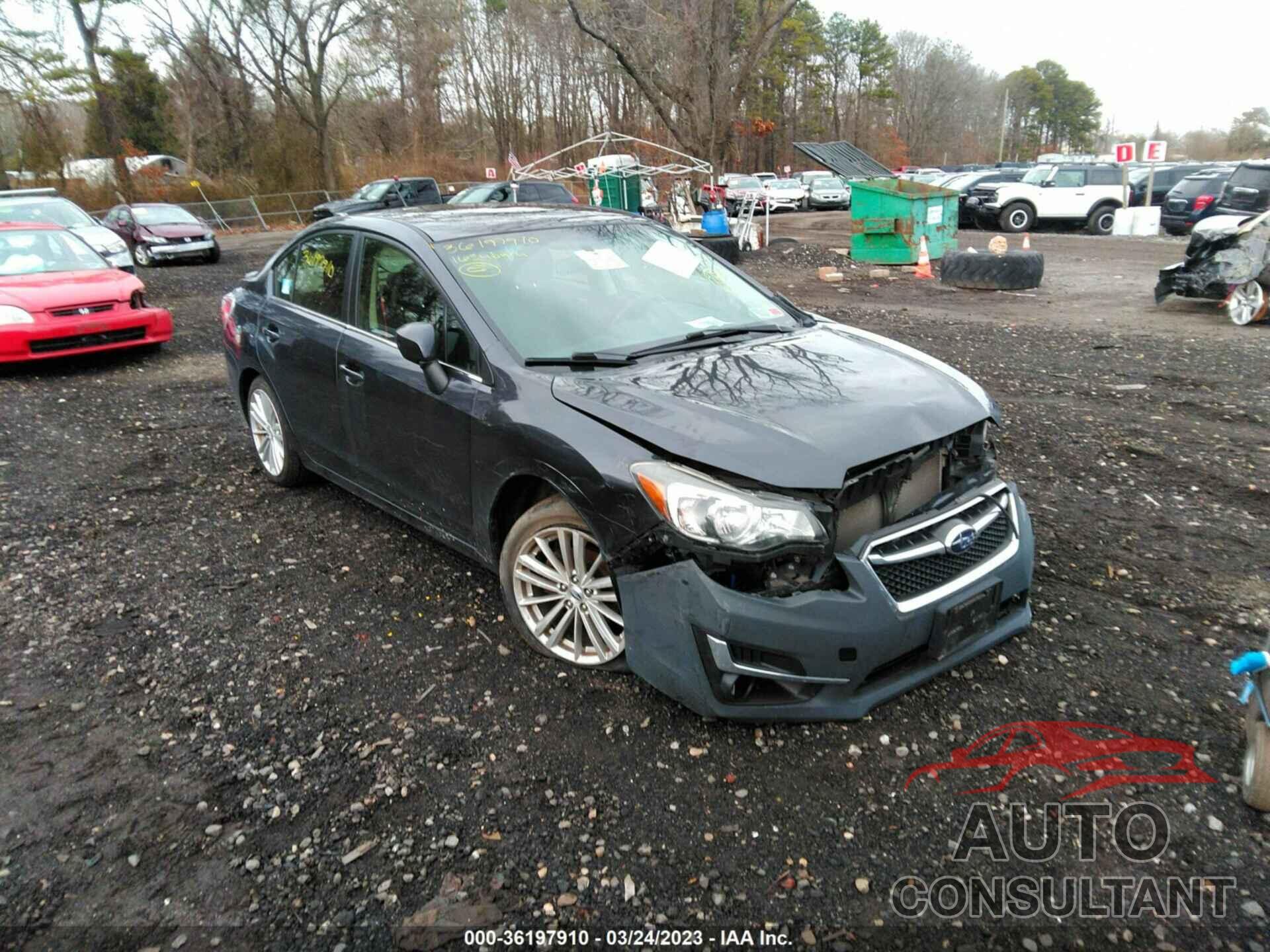 SUBARU IMPREZA SEDAN 2016 - JF1GJAF67GH019515