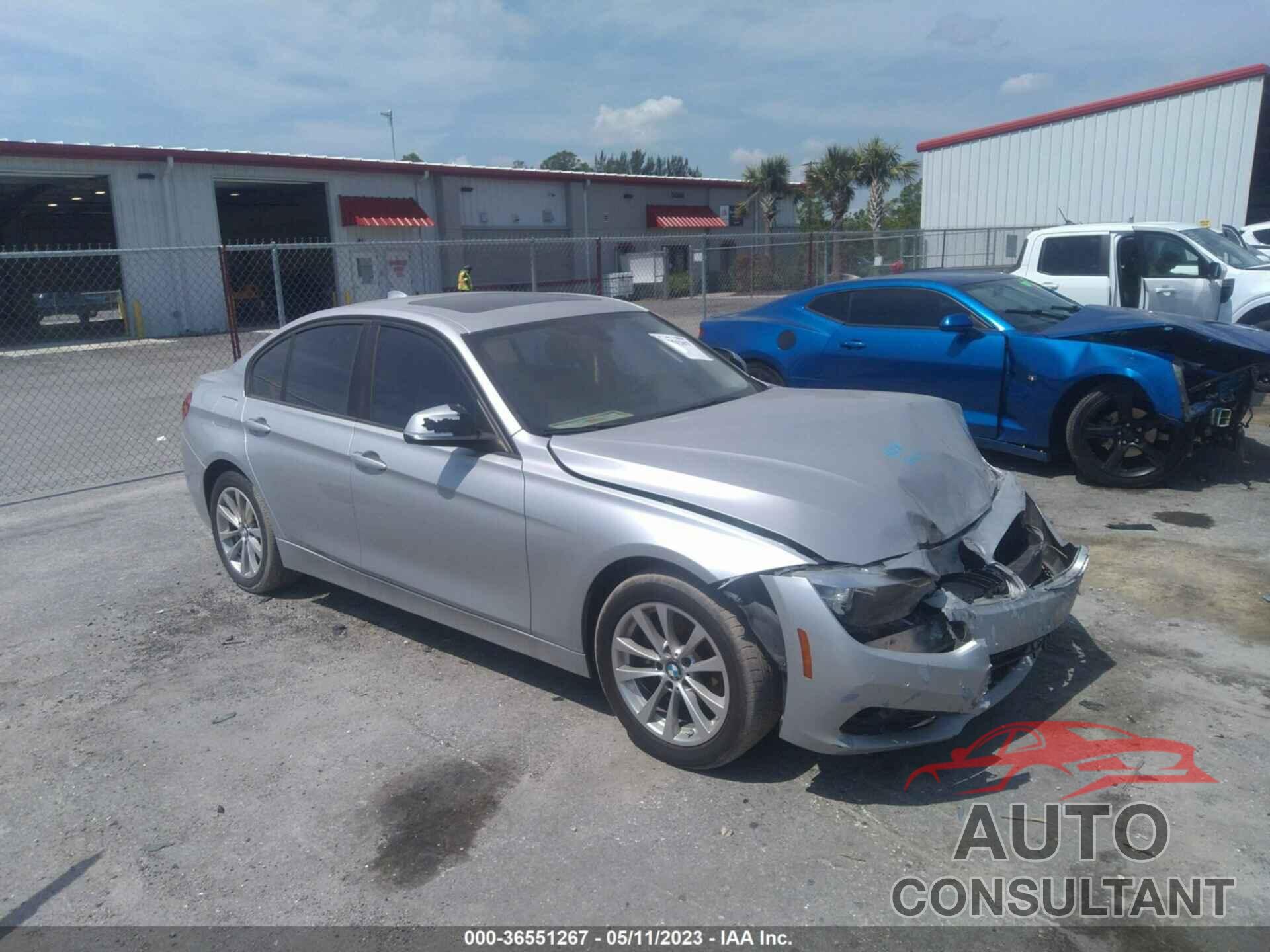BMW 3 SERIES 2016 - WBA8E1G57GNT99219