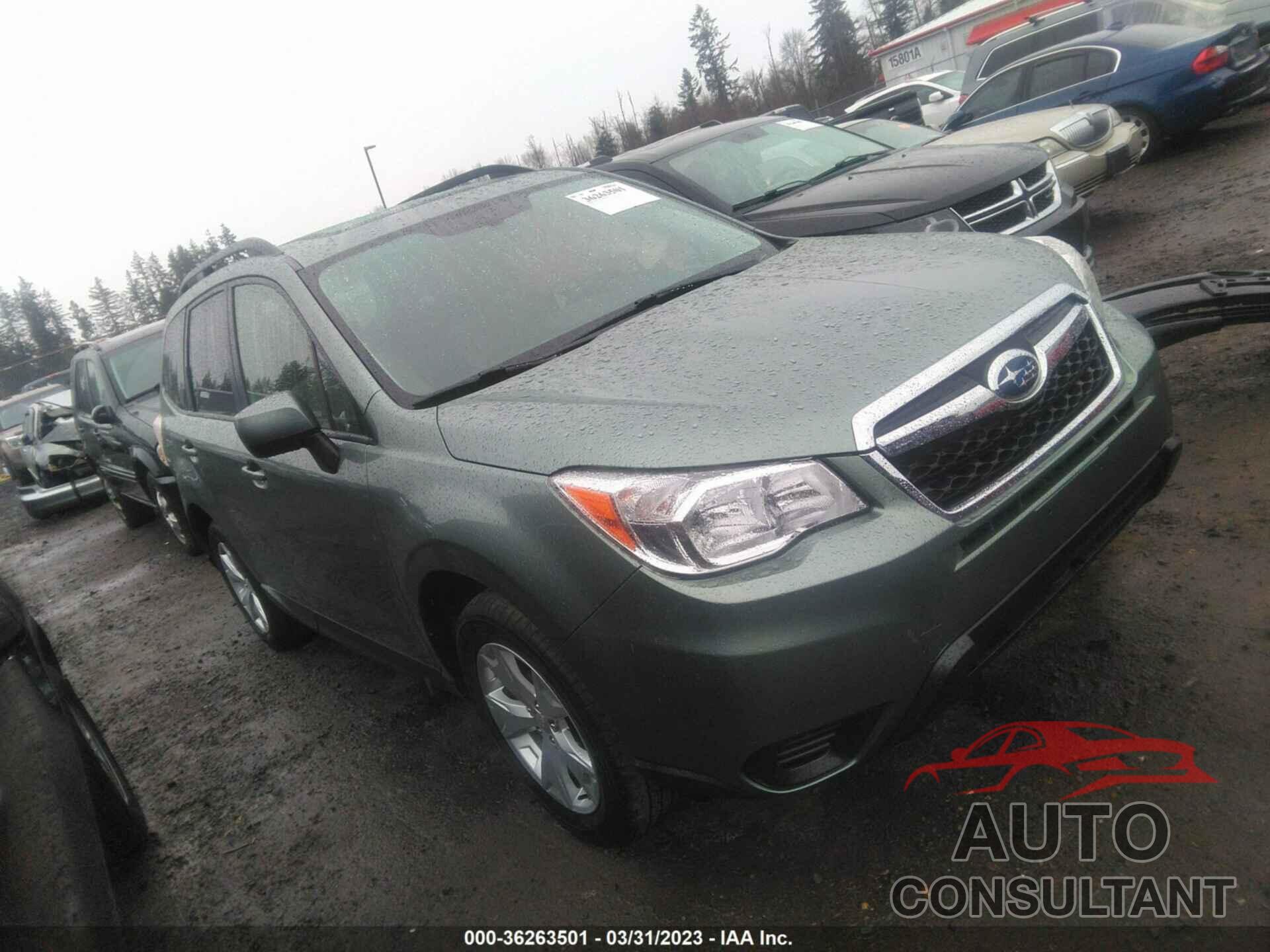 SUBARU FORESTER 2016 - JF2SJADC6GH546332