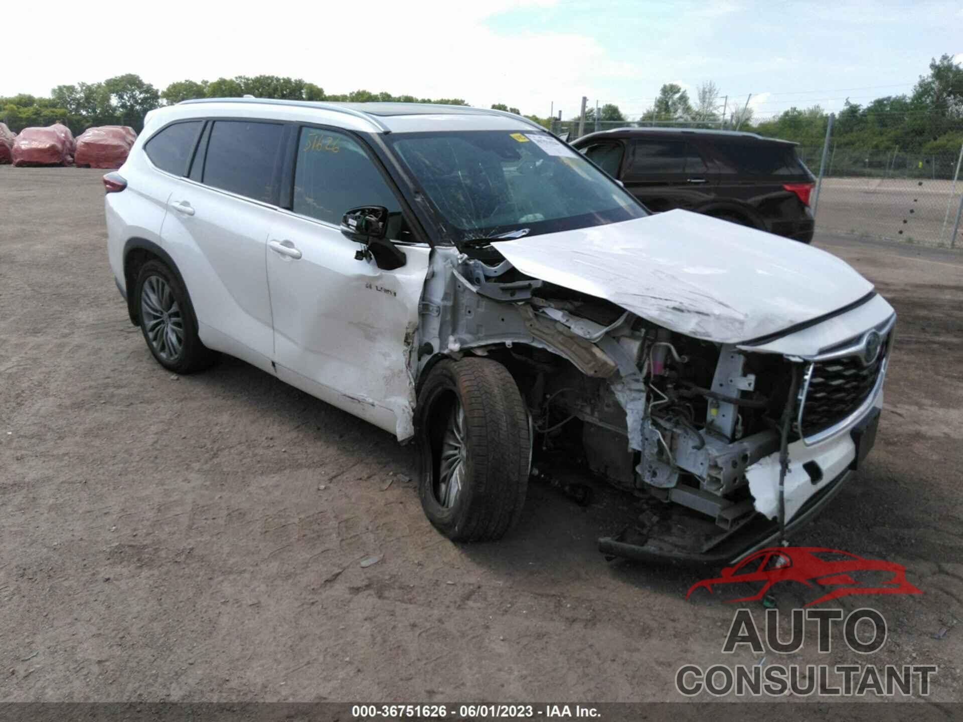TOYOTA HIGHLANDER 2020 - 5TDEBRCH5LS010109