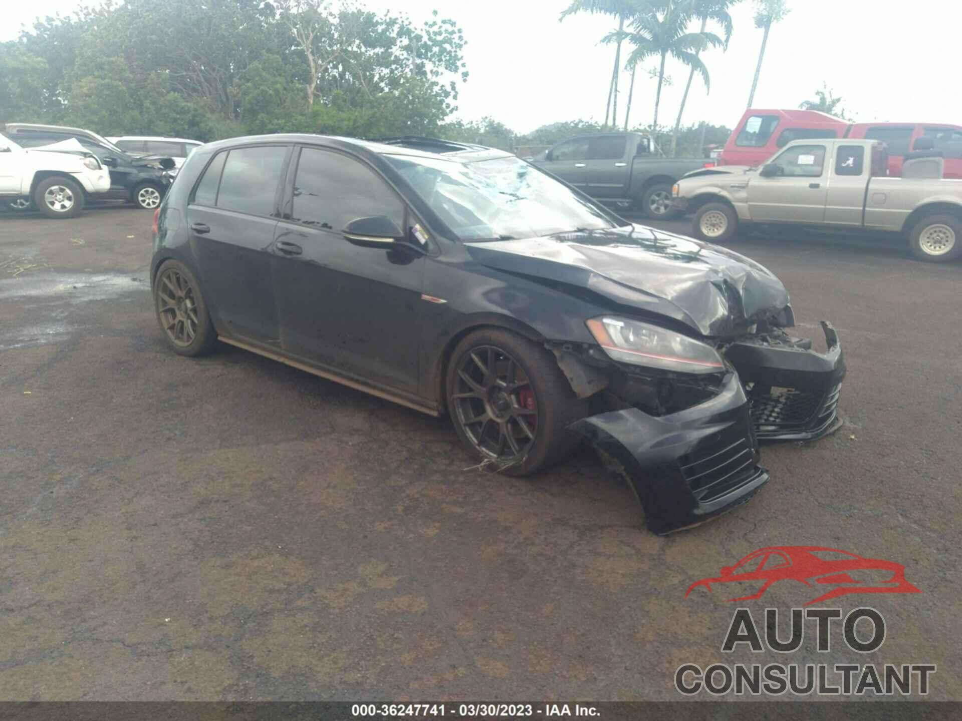 VOLKSWAGEN GOLF GTI 2015 - 3VW547AU7FM099911