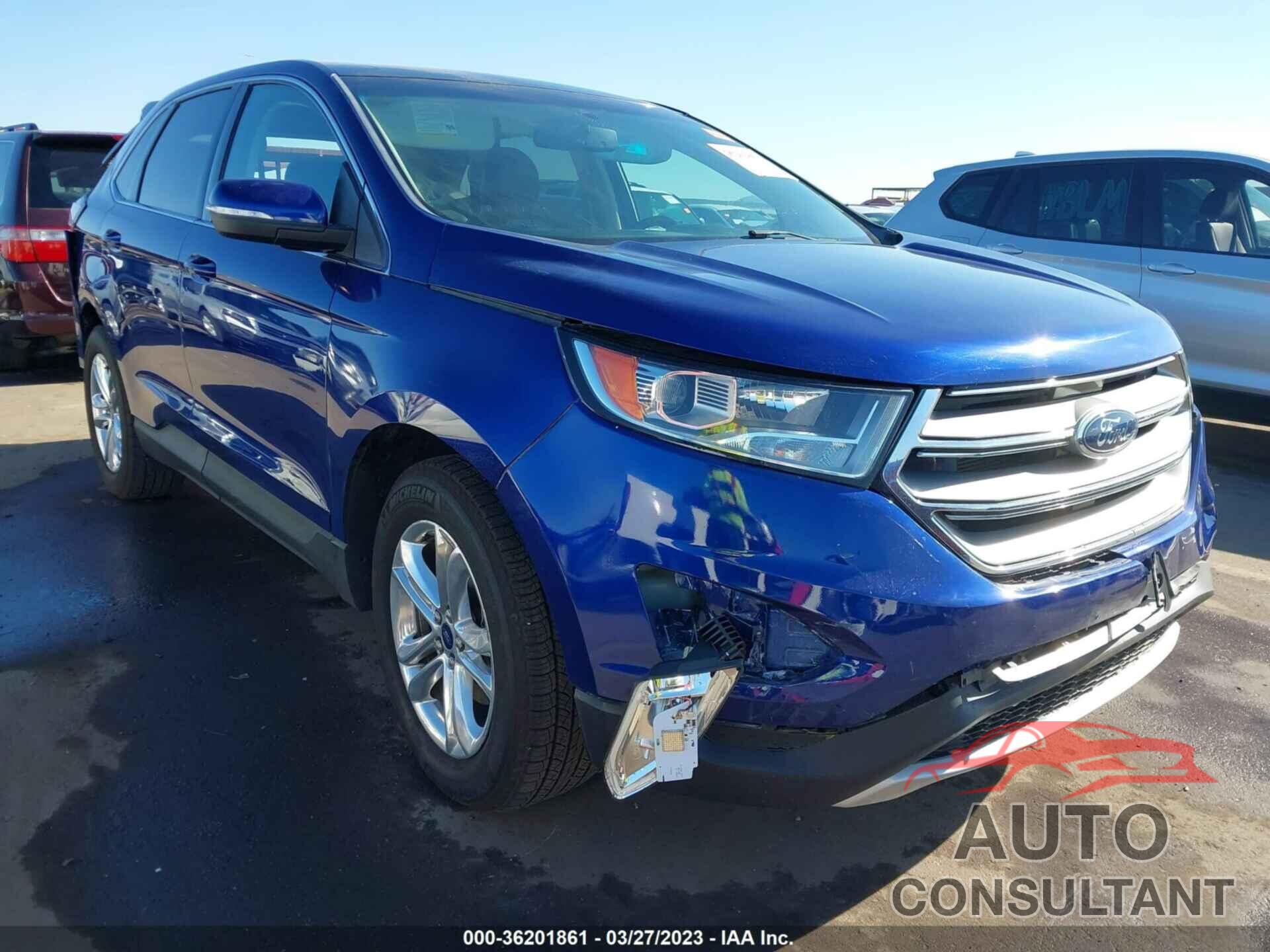 FORD EDGE 2015 - 2FMTK3J87FBC07551