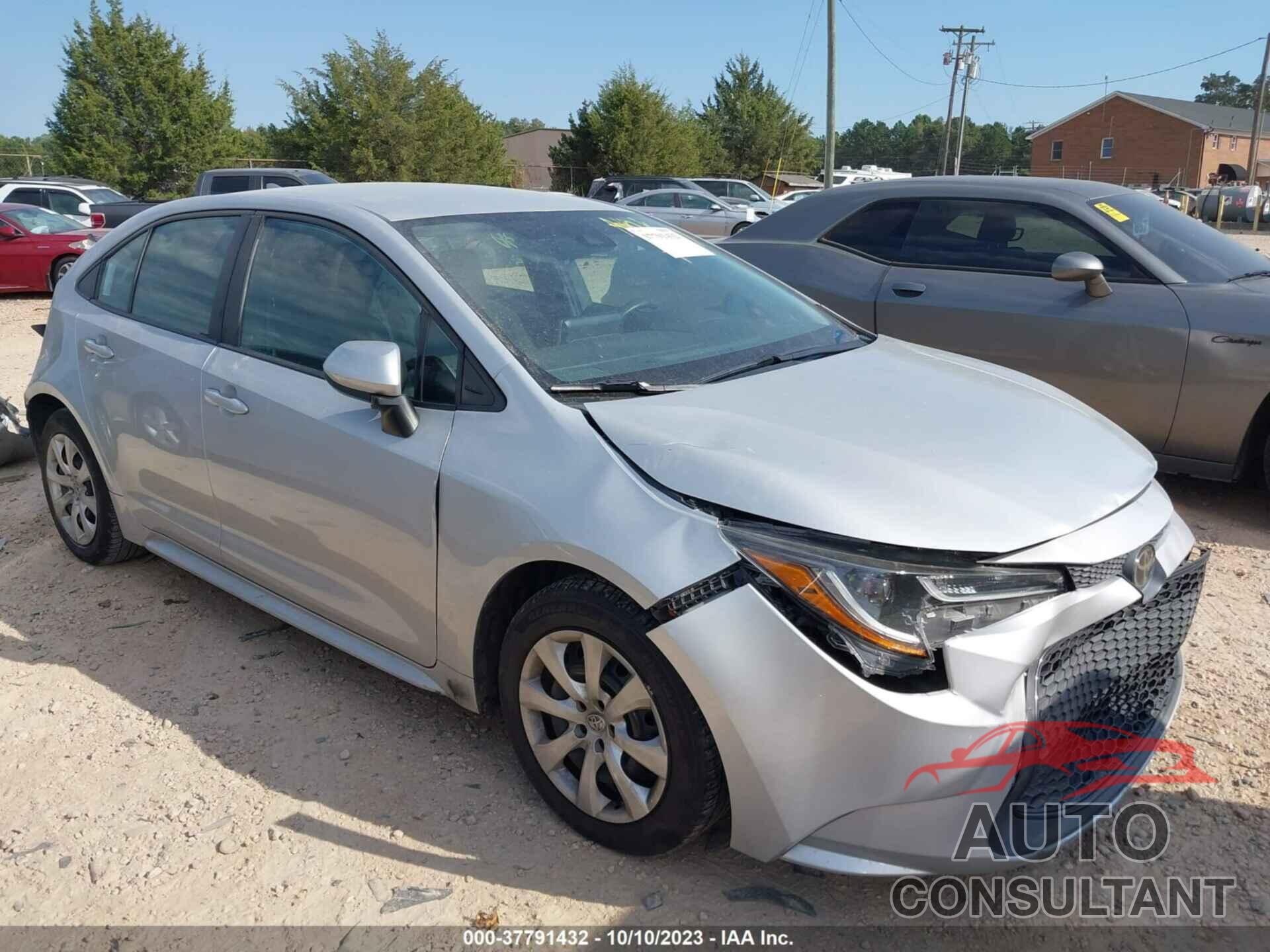 TOYOTA COROLLA 2020 - 5YFEPRAE0LP090275