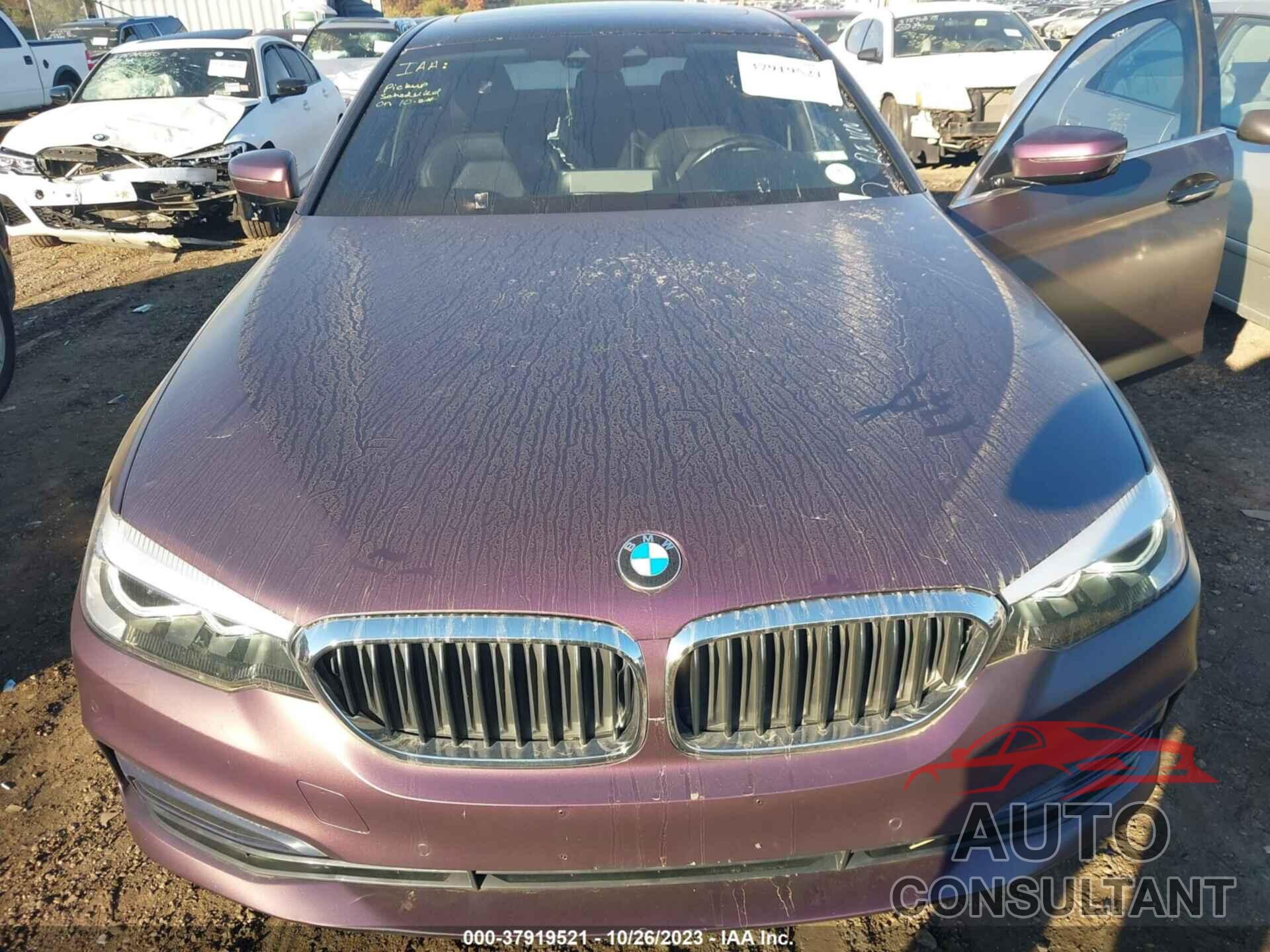 BMW 5 SERIES 2019 - WBAJA5C54KBX87416