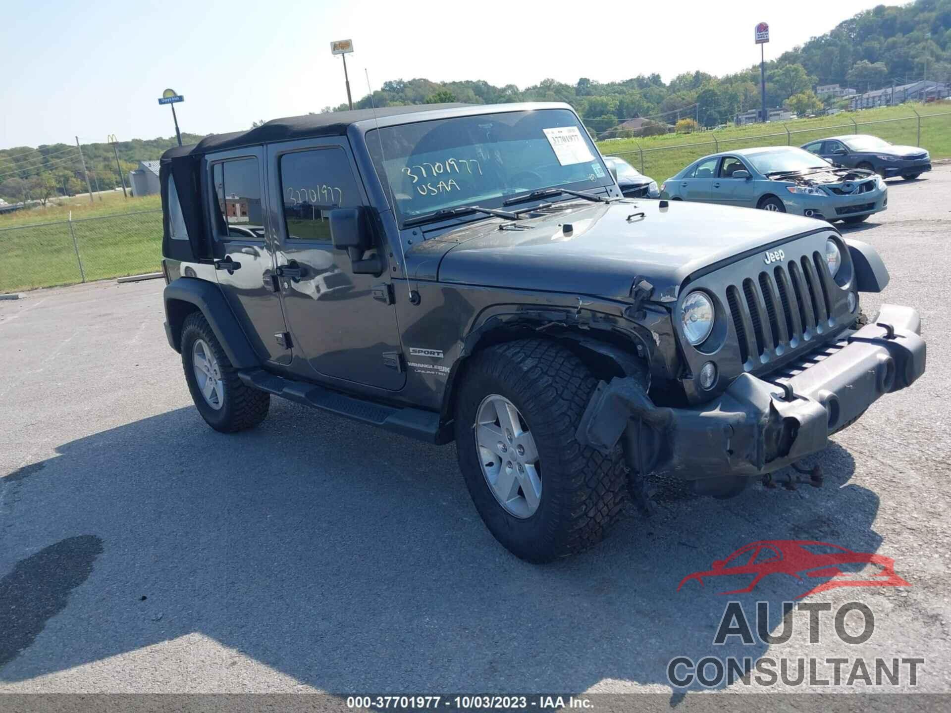 JEEP WRANGLER JK UNLIMITED 2018 - 1C4BJWDG7JL901205