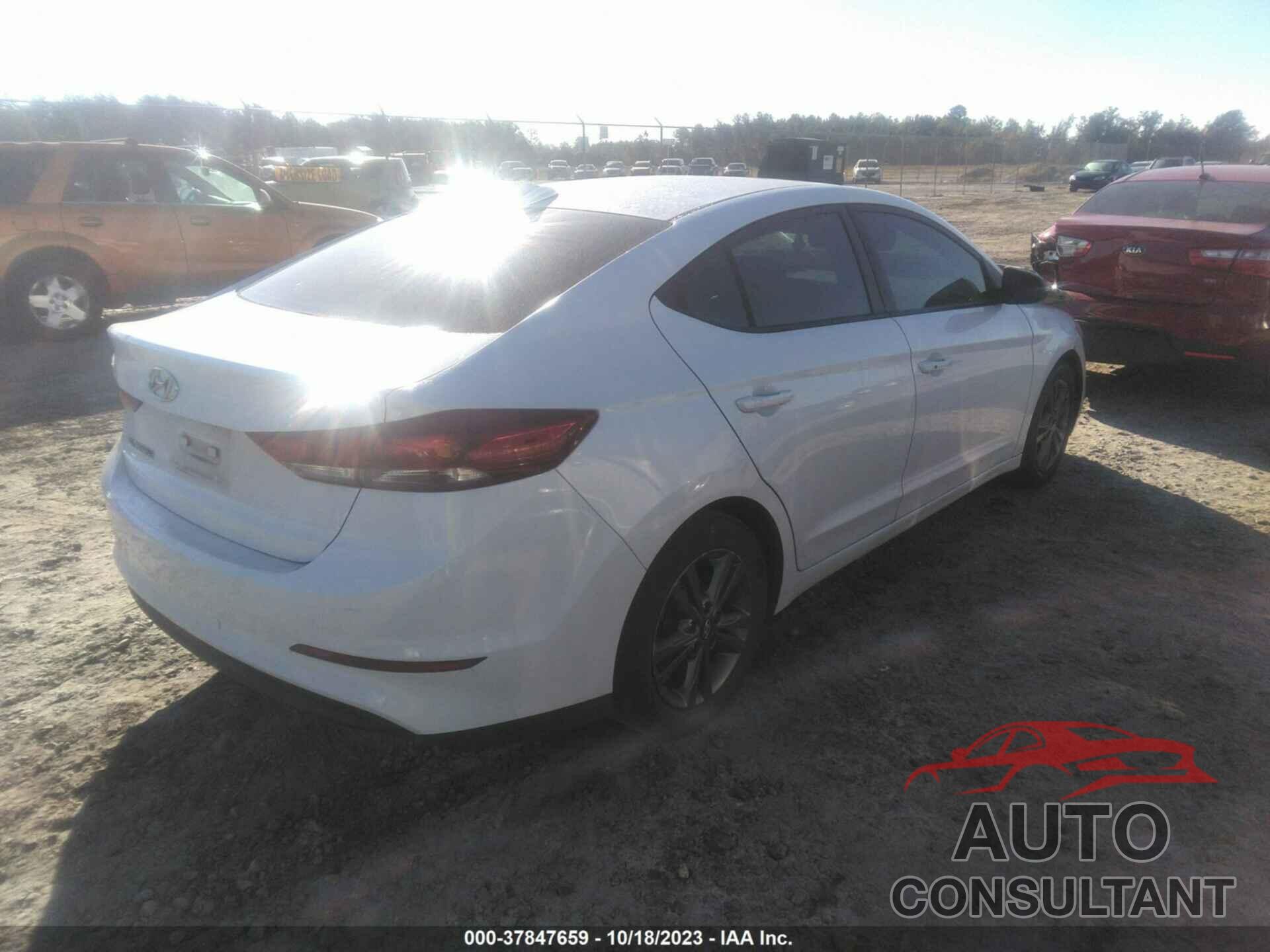 HYUNDAI ELANTRA 2017 - 5NPD84LF4HH210035