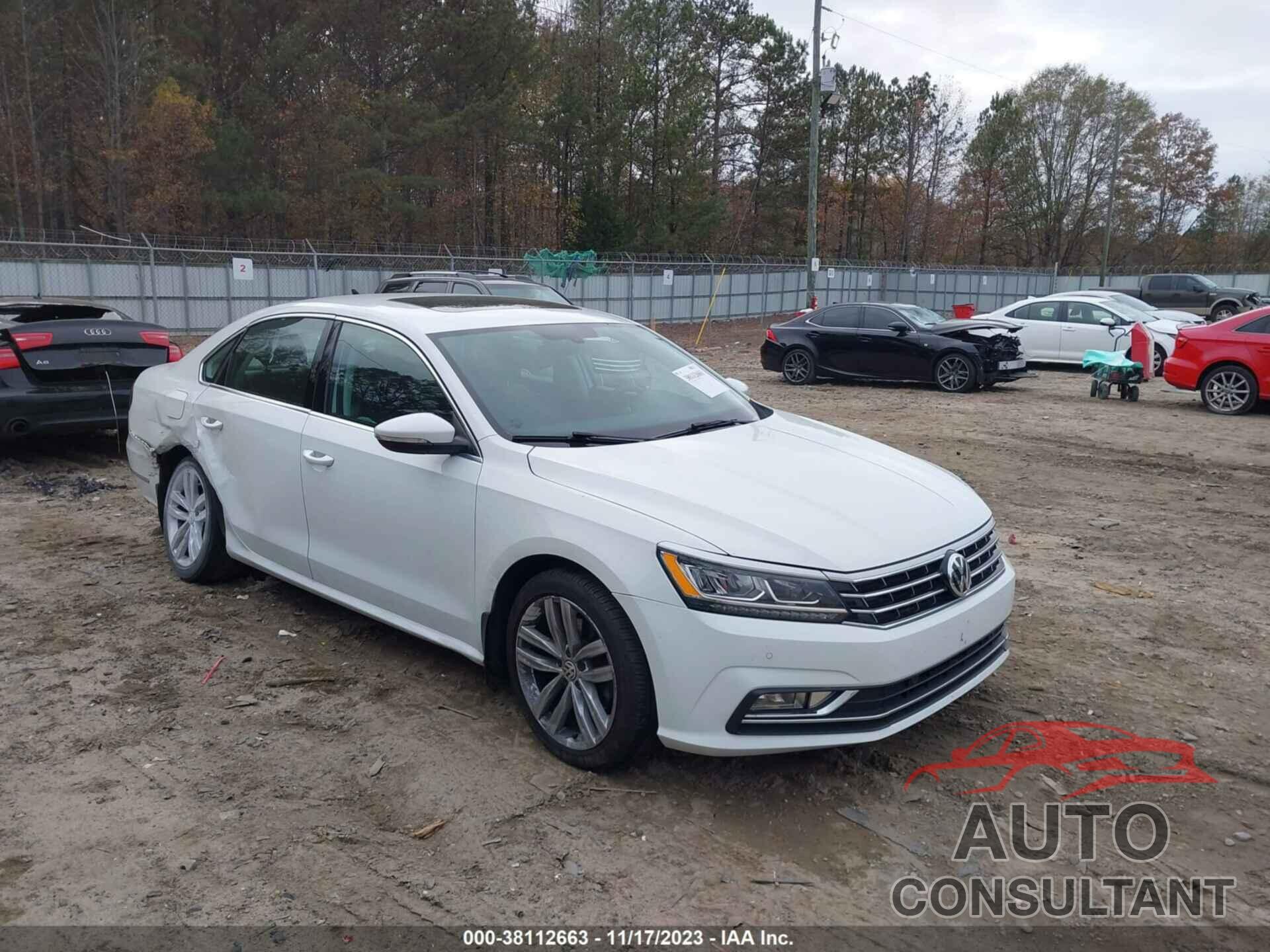 VOLKSWAGEN PASSAT 2018 - 1VWBA7A33JC009537