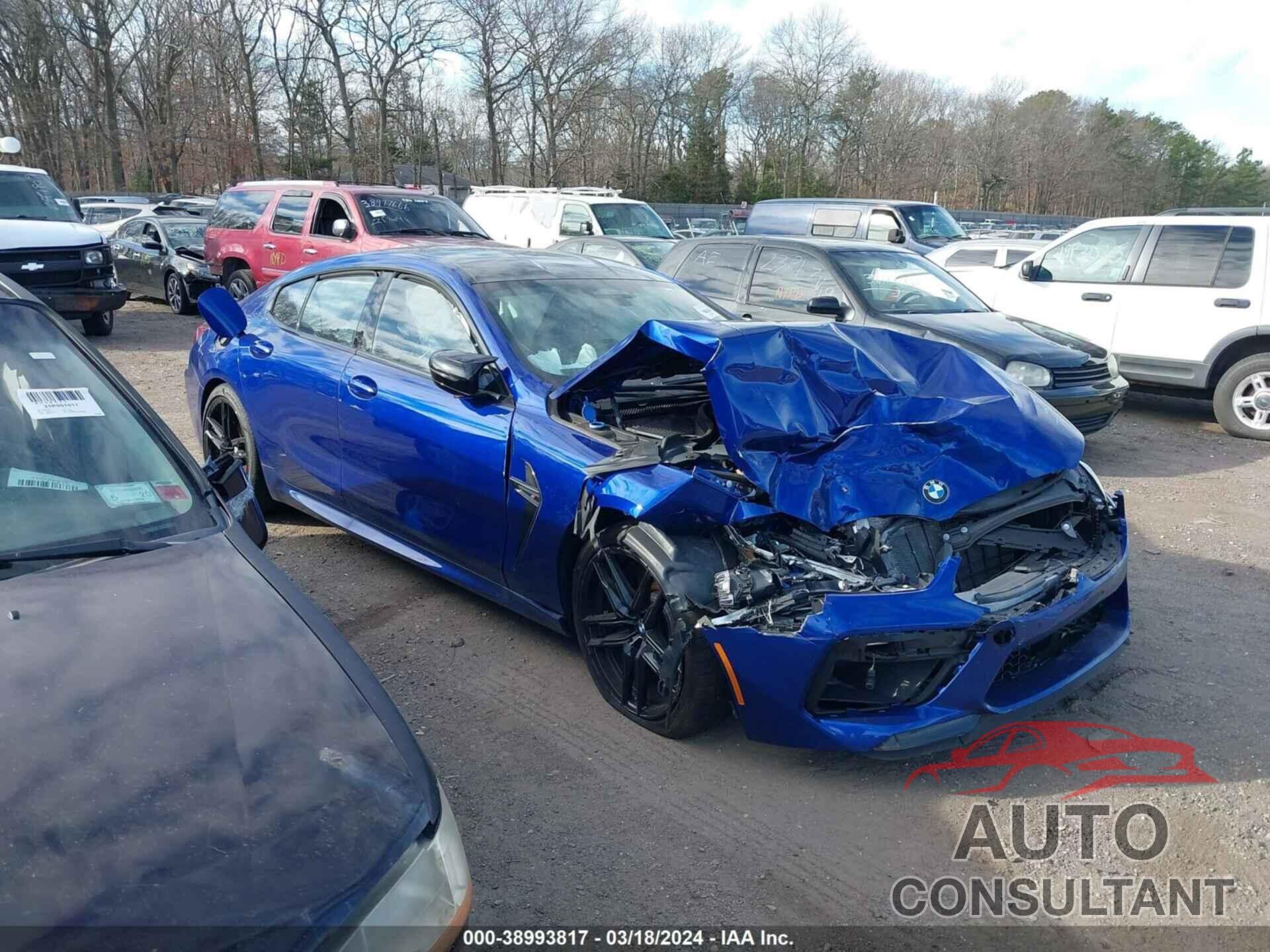 BMW M8 GRAN COUPE 2022 - WBSGV0C00NCH01893