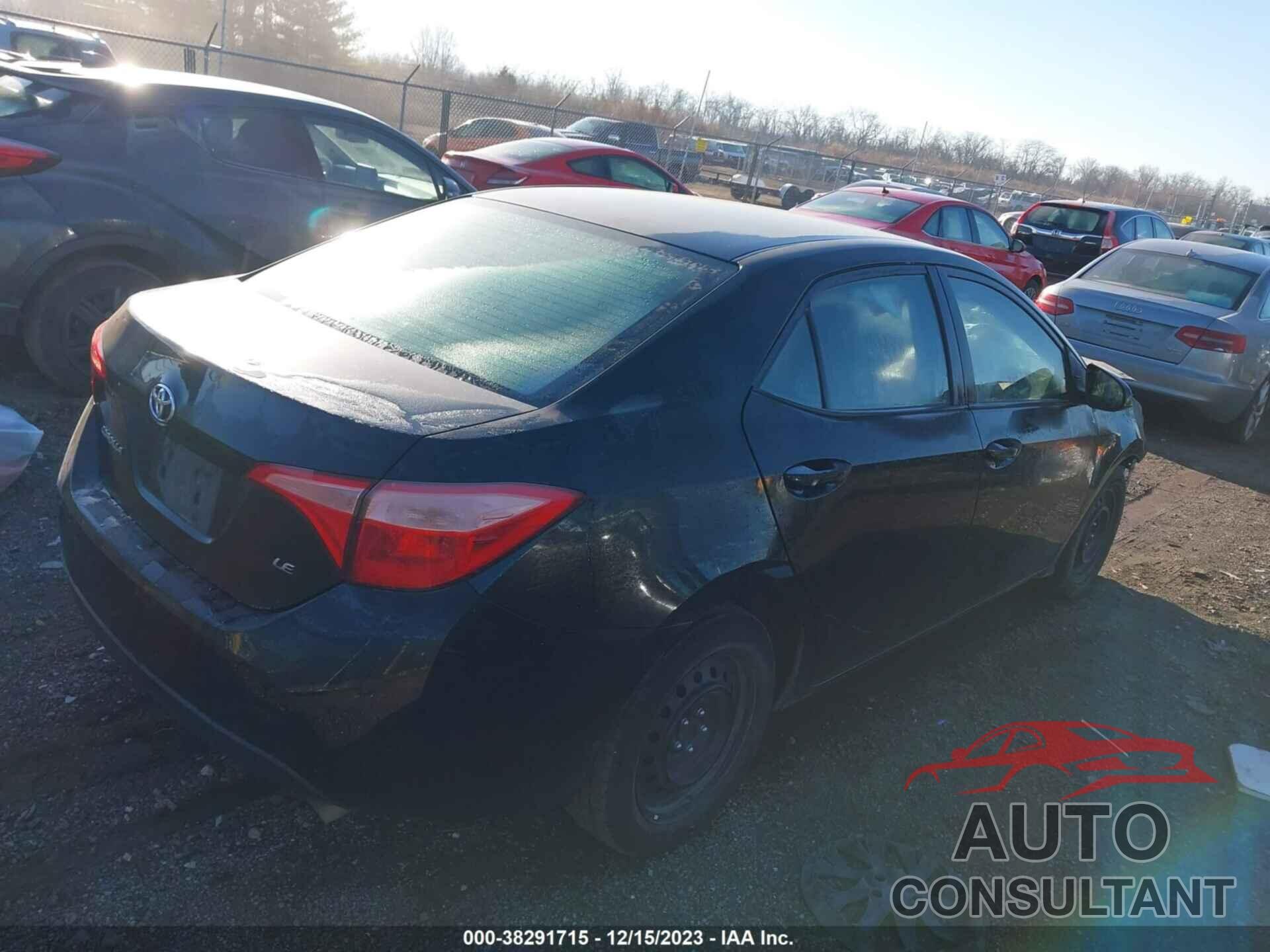 TOYOTA COROLLA 2019 - 2T1BURHE3KC141493