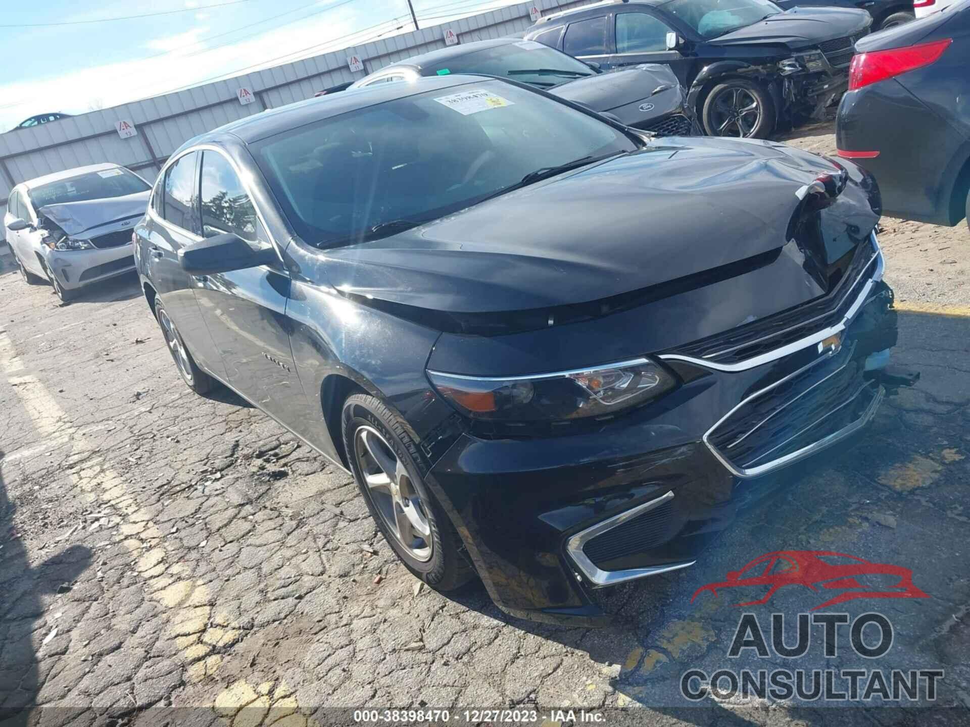 CHEVROLET MALIBU 2018 - 1G1ZB5ST9JF255727