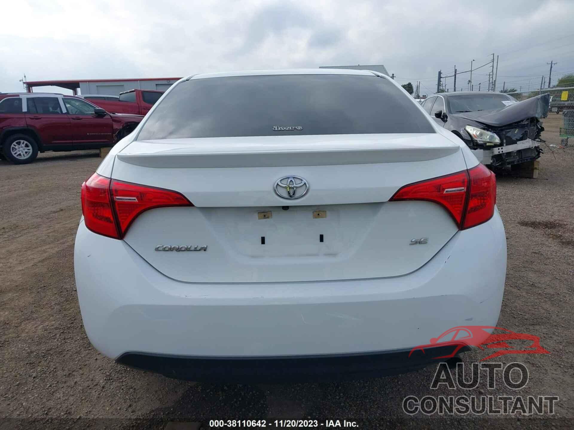 TOYOTA COROLLA 2019 - 5YFBURHE1KP904711