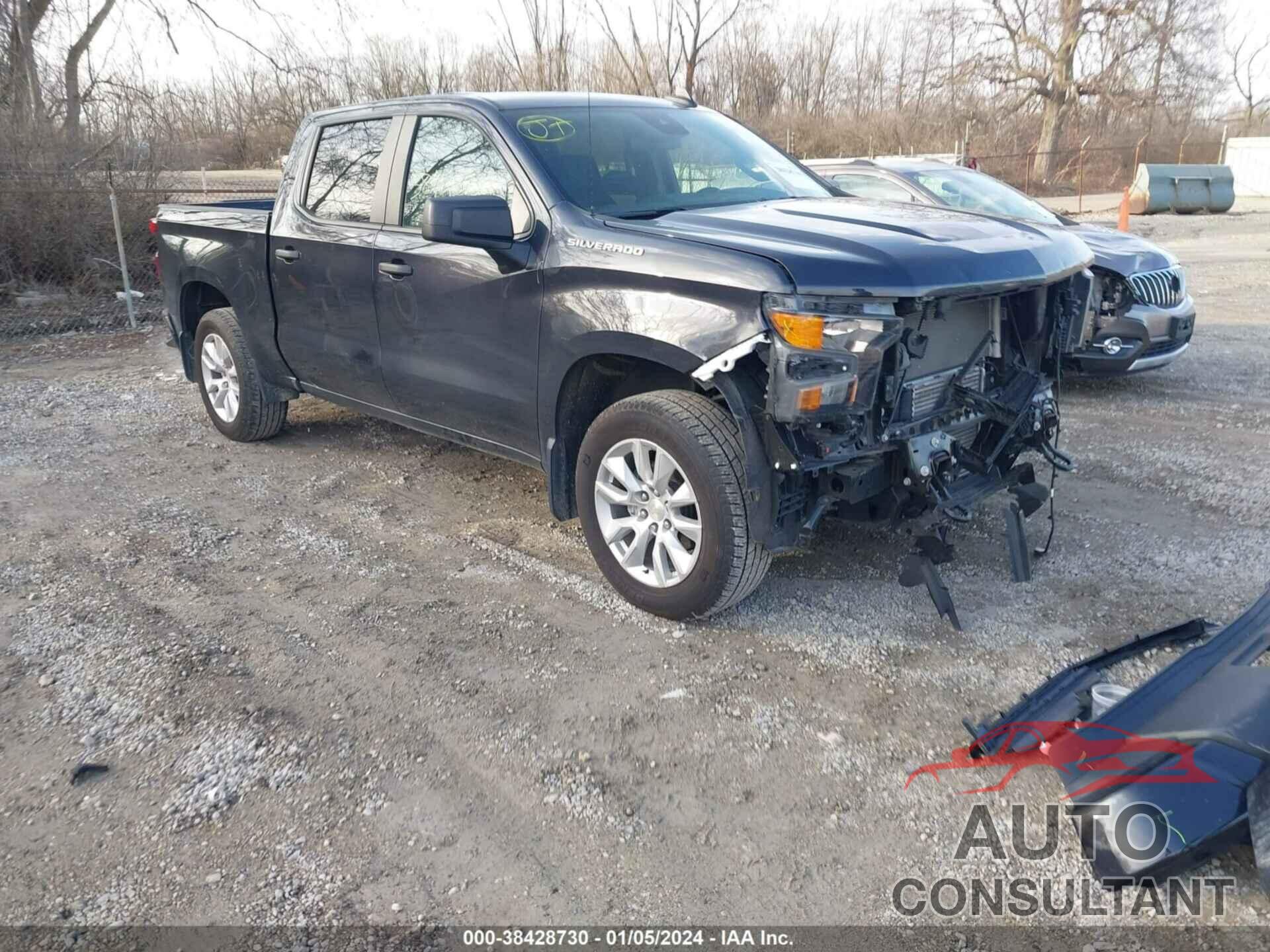 CHEVROLET SILVERADO 1500 2022 - 1GCPDBEK4NZ618434