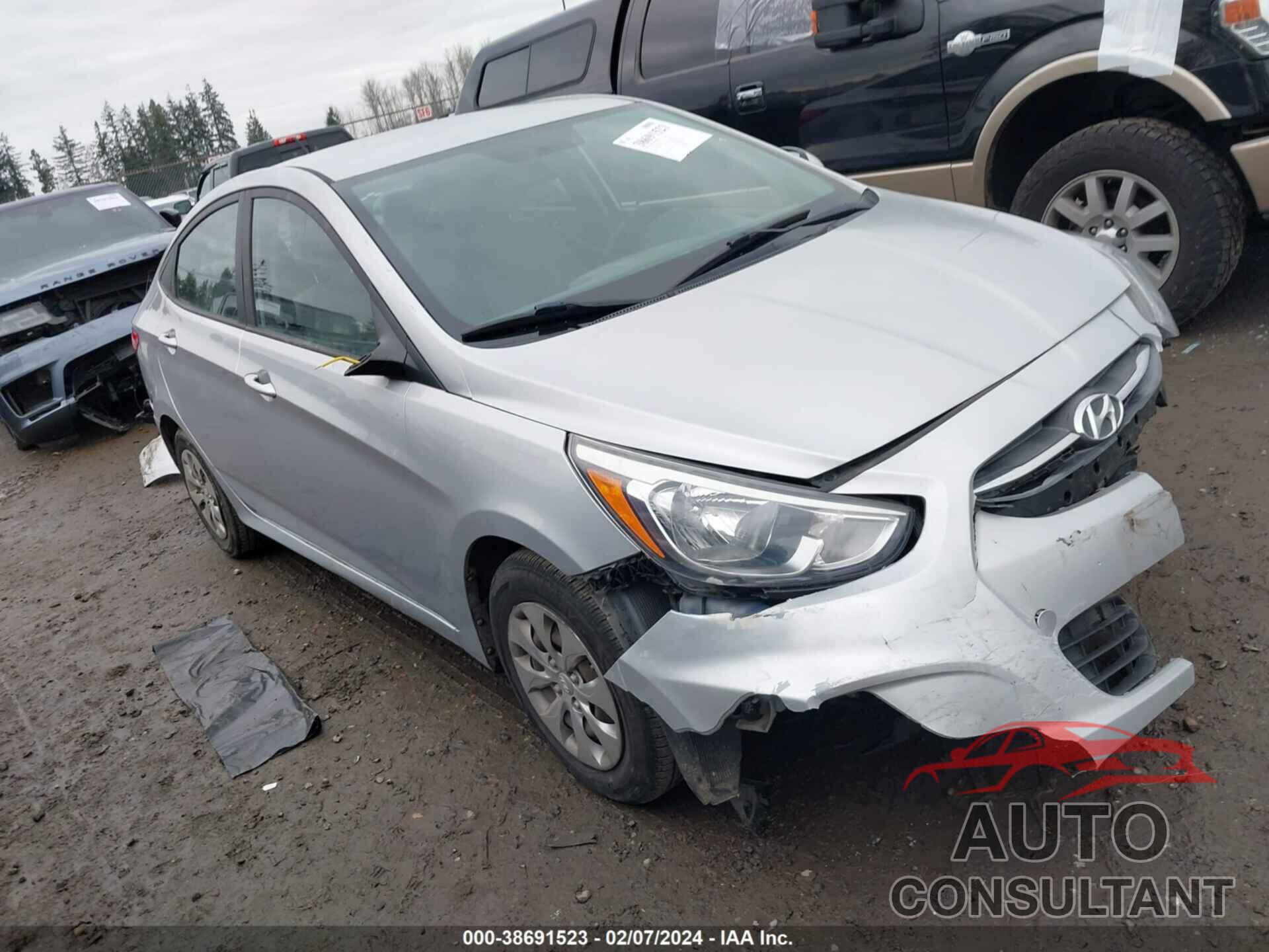 HYUNDAI ACCENT 2016 - KMHCT4AE5GU096809