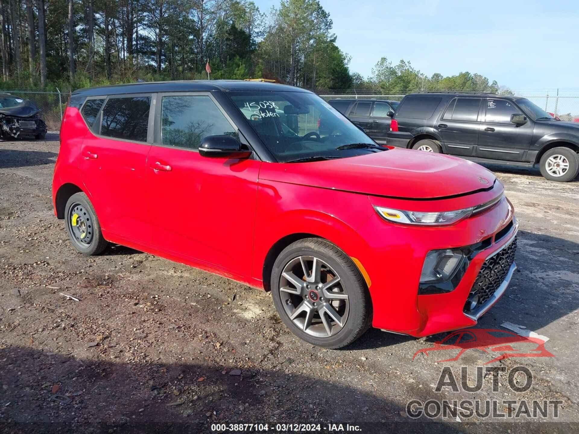 KIA SOUL 2020 - KNDJ63AU4L7074040