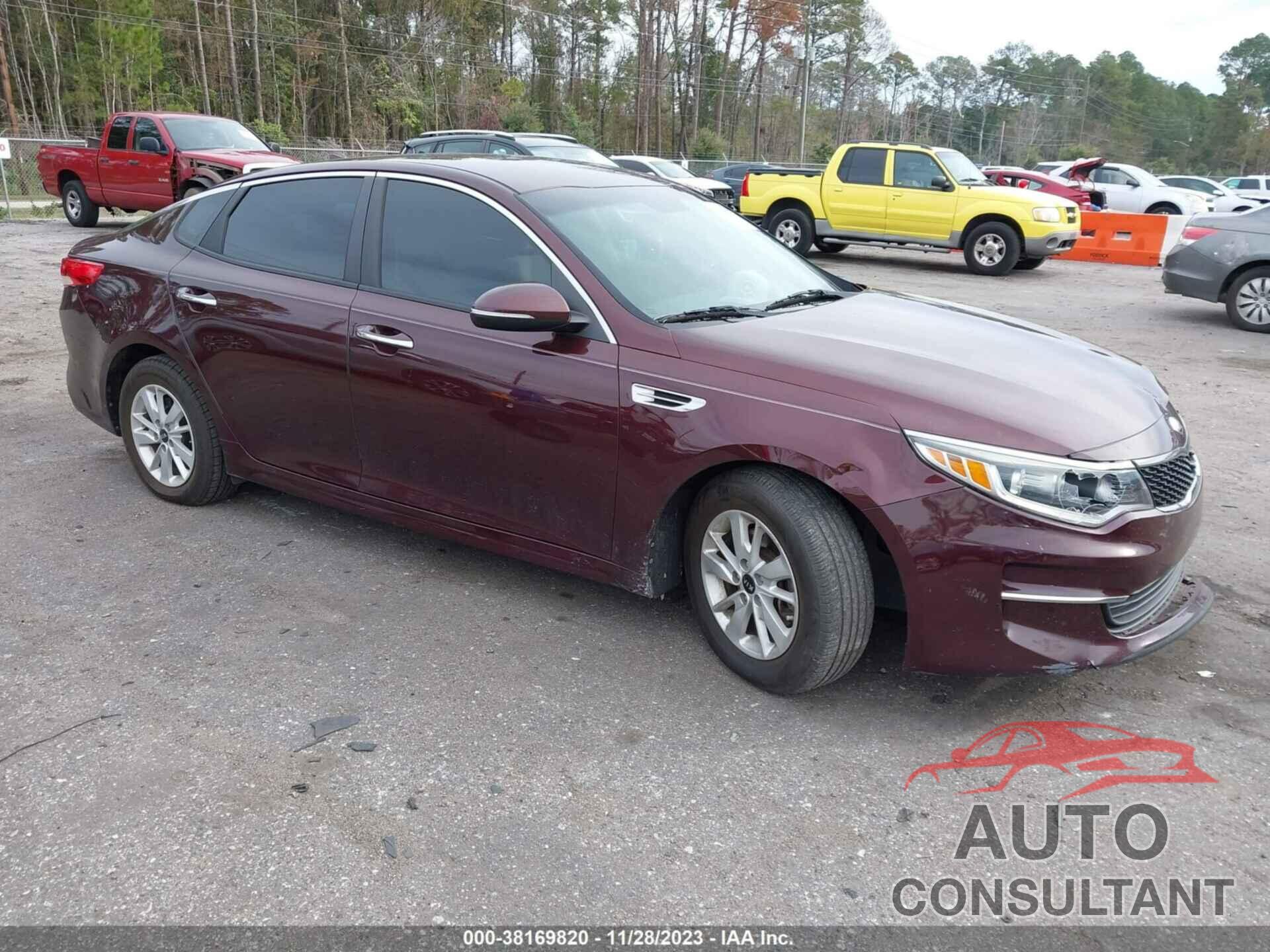 KIA OPTIMA 2016 - 5XXGT4L38GG096763