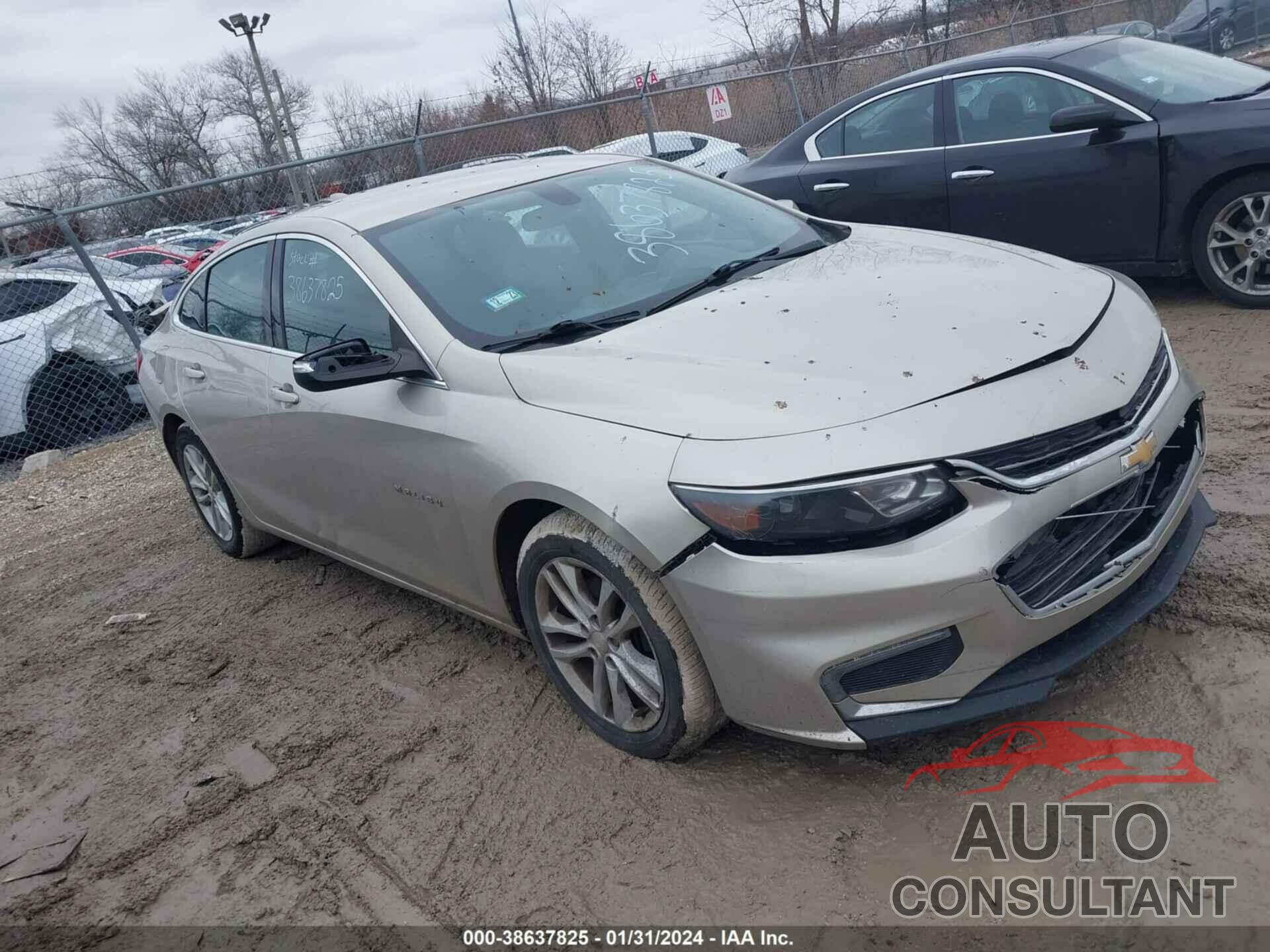 CHEVROLET MALIBU 2016 - 1G1ZE5ST0GF194557