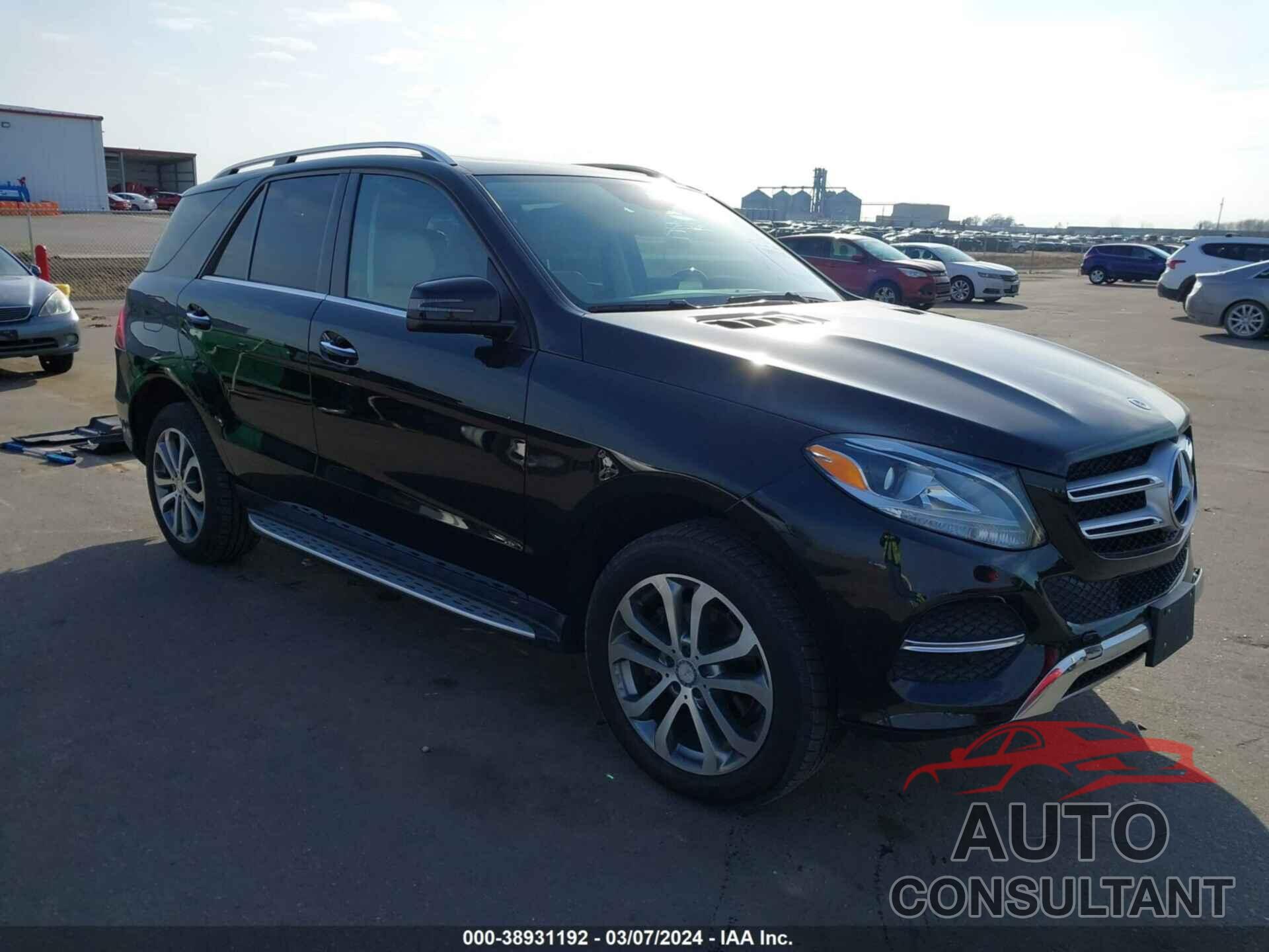 MERCEDES-BENZ GLE 350 2016 - 4JGDA5HB3GA722256